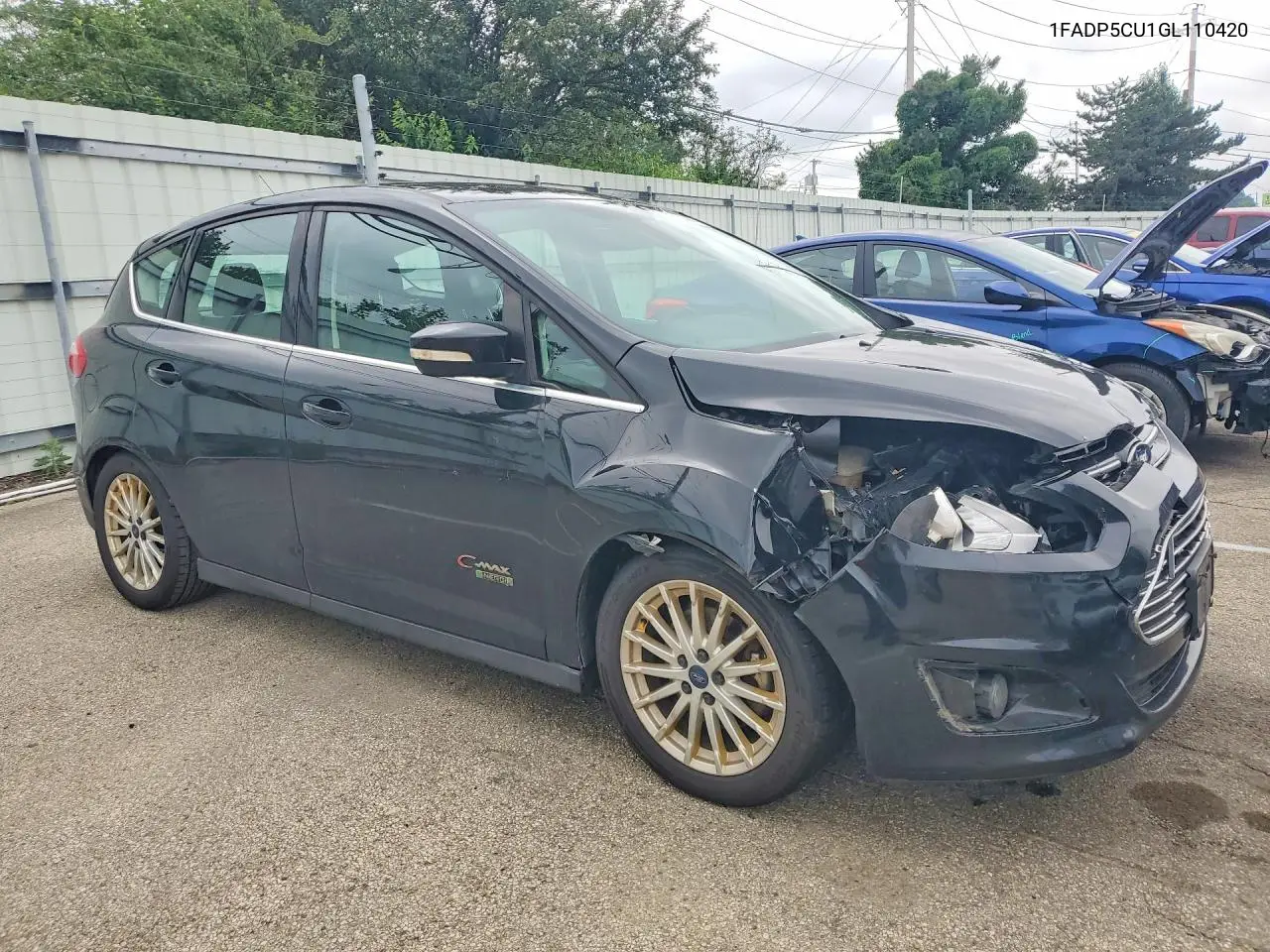 2016 Ford C-Max Premium Sel VIN: 1FADP5CU1GL110420 Lot: 56956246