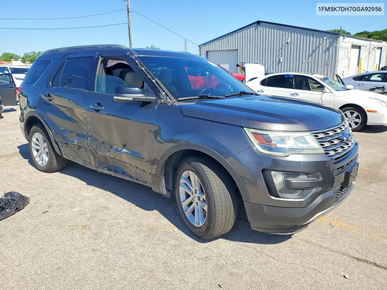 2016 Ford Explorer Xlt VIN: 1FM5K7DH7GGA92956 Lot: 57195866