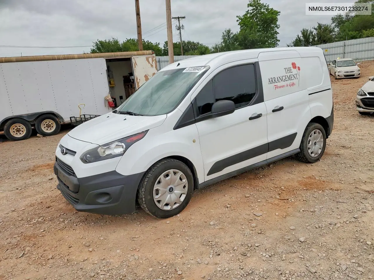 2016 Ford Transit Connect Xl VIN: NM0LS6E73G1233274 Lot: 57236846