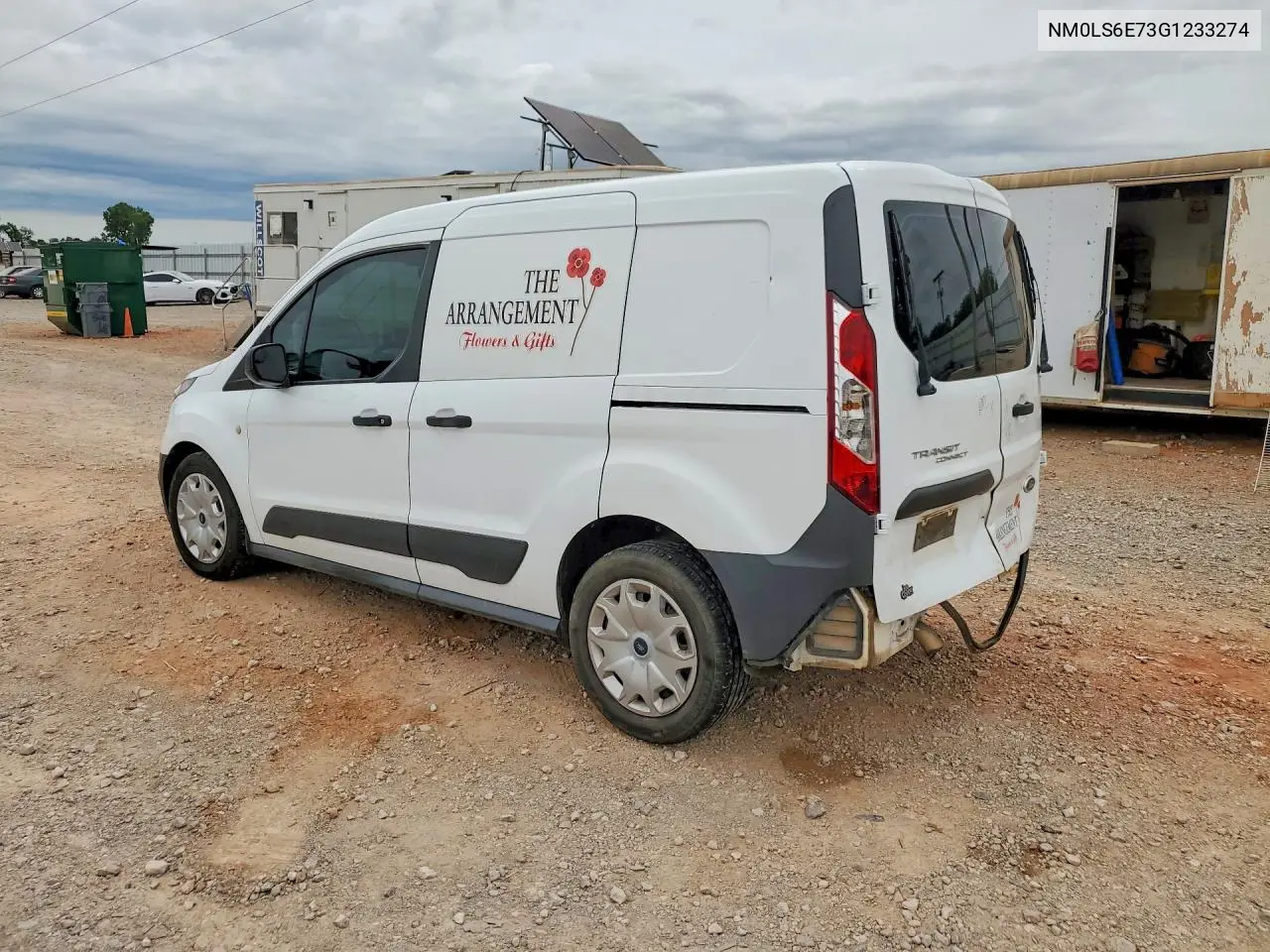 2016 Ford Transit Connect Xl VIN: NM0LS6E73G1233274 Lot: 57236846