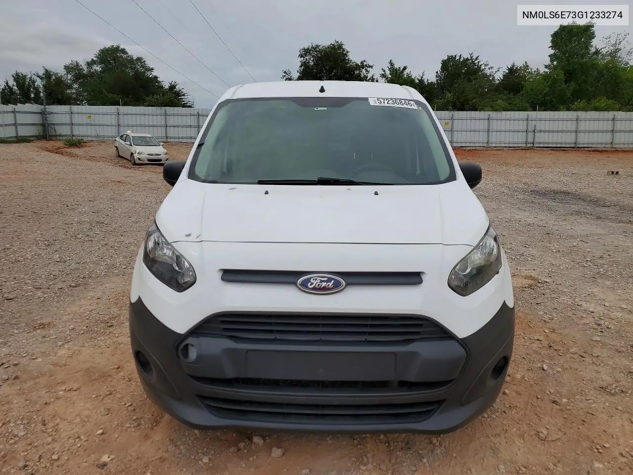 2016 Ford Transit Connect Xl VIN: NM0LS6E73G1233274 Lot: 57236846