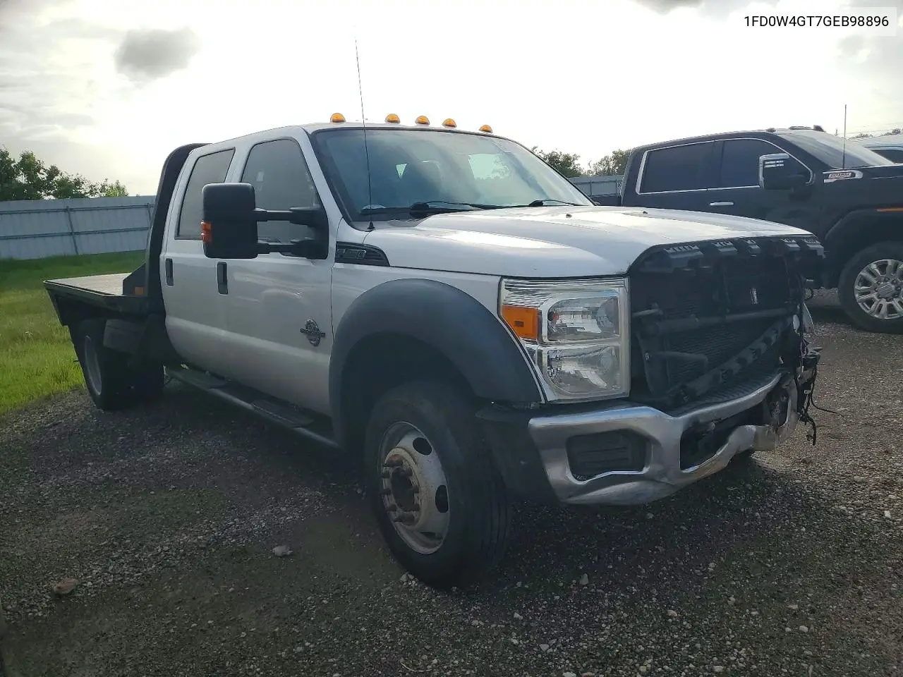 2016 Ford F450 Super VIN: 1FD0W4GT7GEB98896 Lot: 57343916