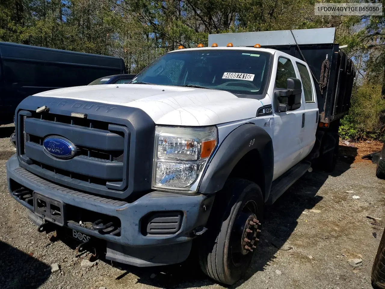 2016 Ford F450 Super VIN: 1FD0W4GY1GEB65050 Lot: 57410106