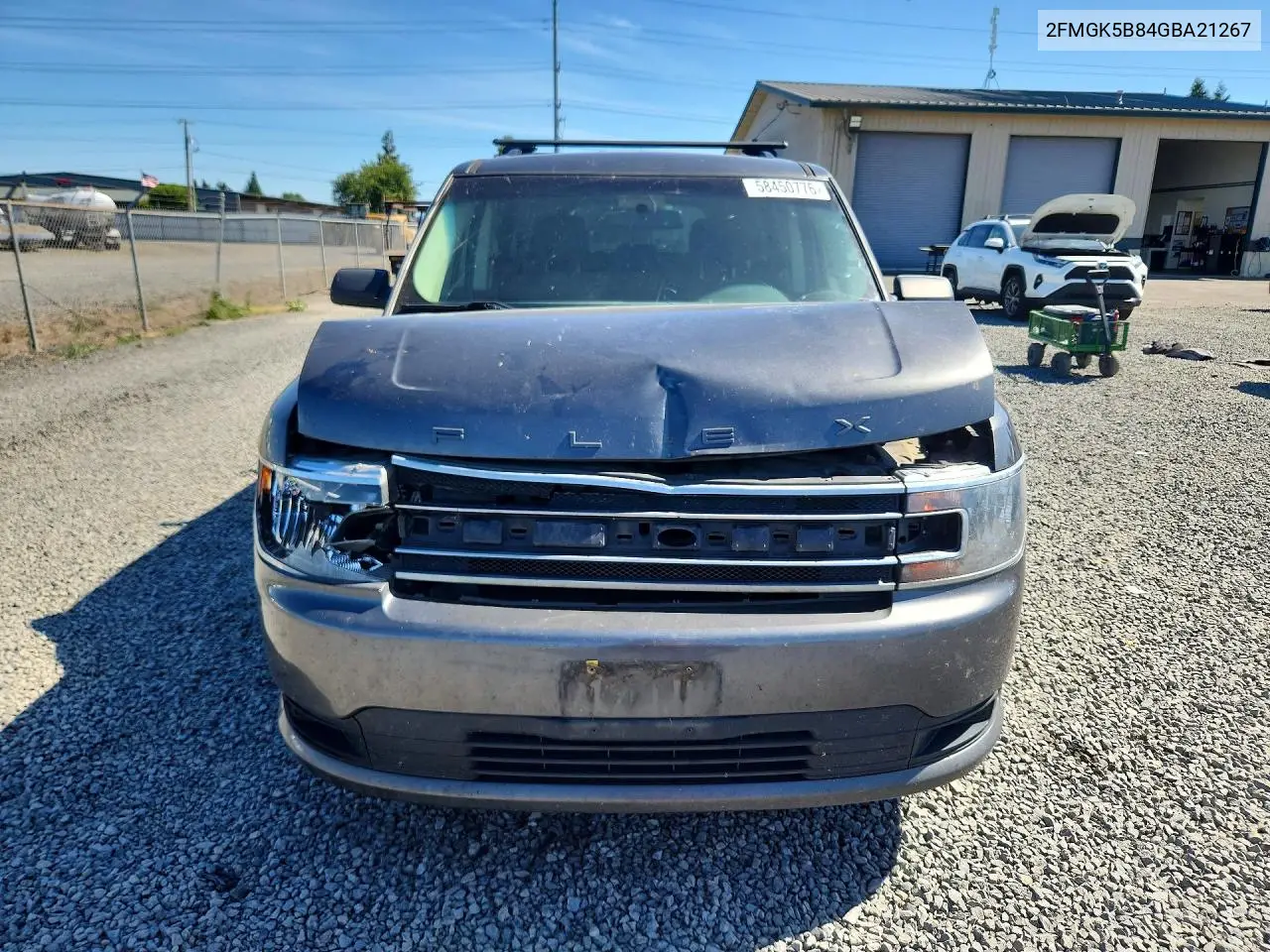 2016 Ford Flex Se VIN: 2FMGK5B84GBA21267 Lot: 58450776