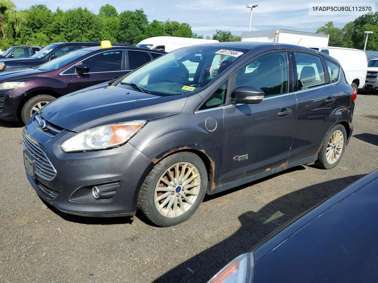 2016 Ford C-Max Premium Sel VIN: 1FADP5CU8GL112570 Lot: 58572906