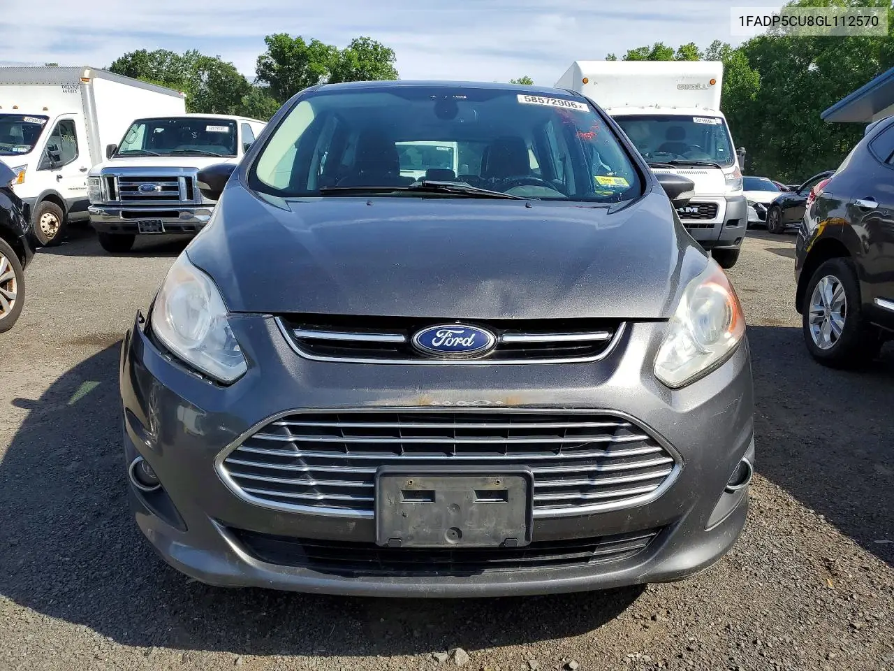 2016 Ford C-Max Premium Sel VIN: 1FADP5CU8GL112570 Lot: 58572906
