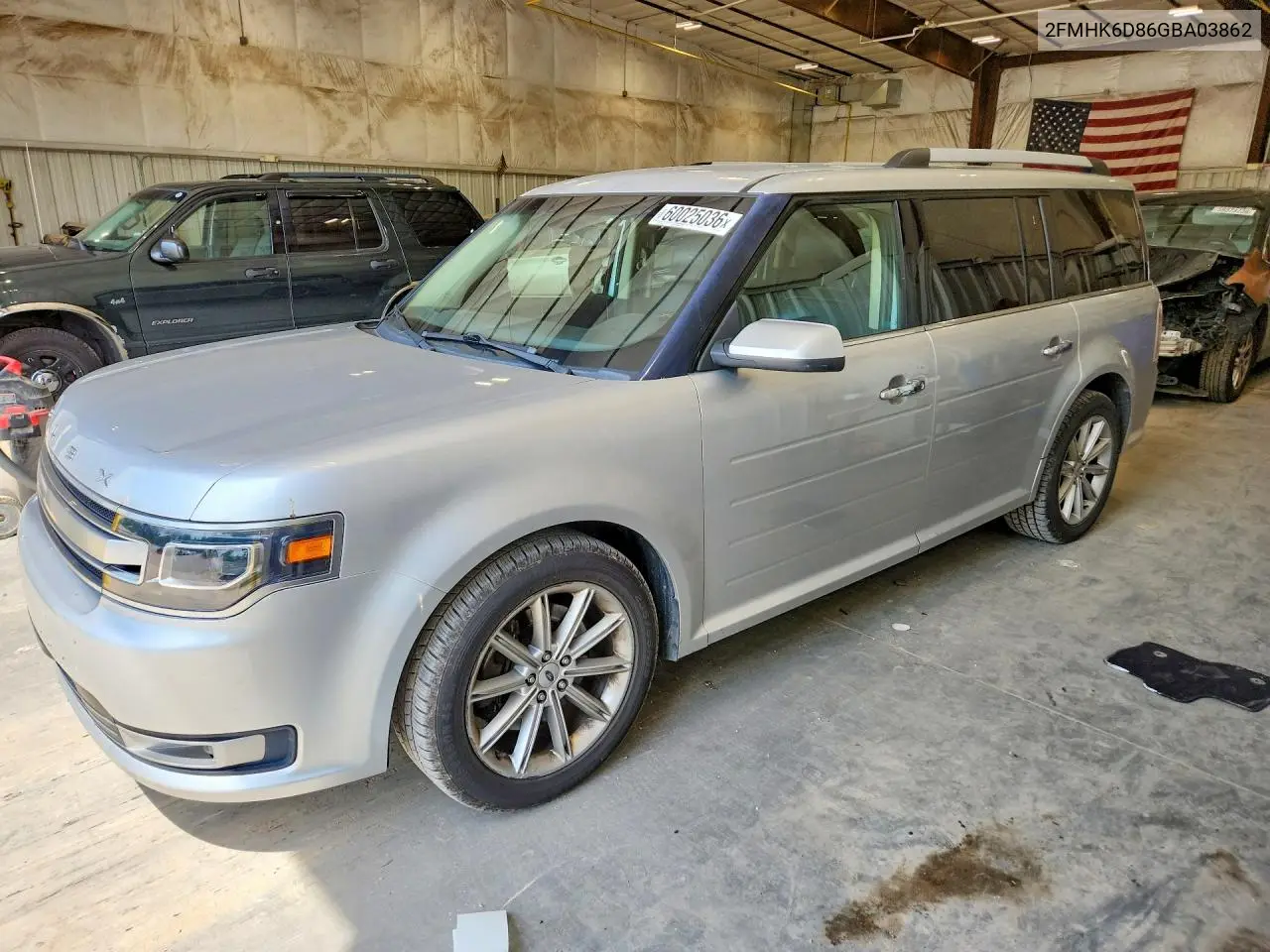 2016 Ford Flex Limited VIN: 2FMHK6D86GBA03862 Lot: 60025036