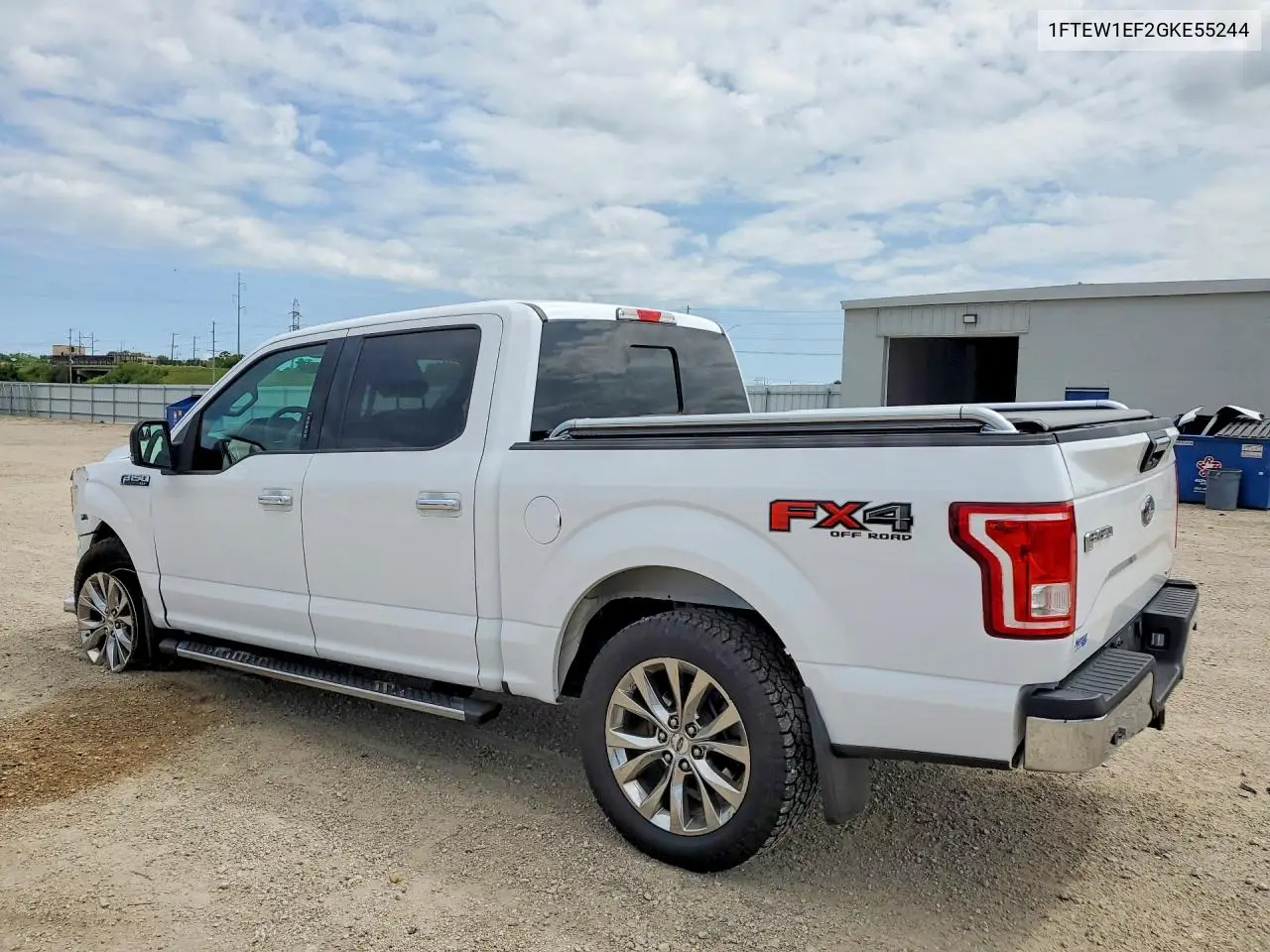 2016 Ford F150 Supercrew VIN: 1FTEW1EF2GKE55244 Lot: 61810706