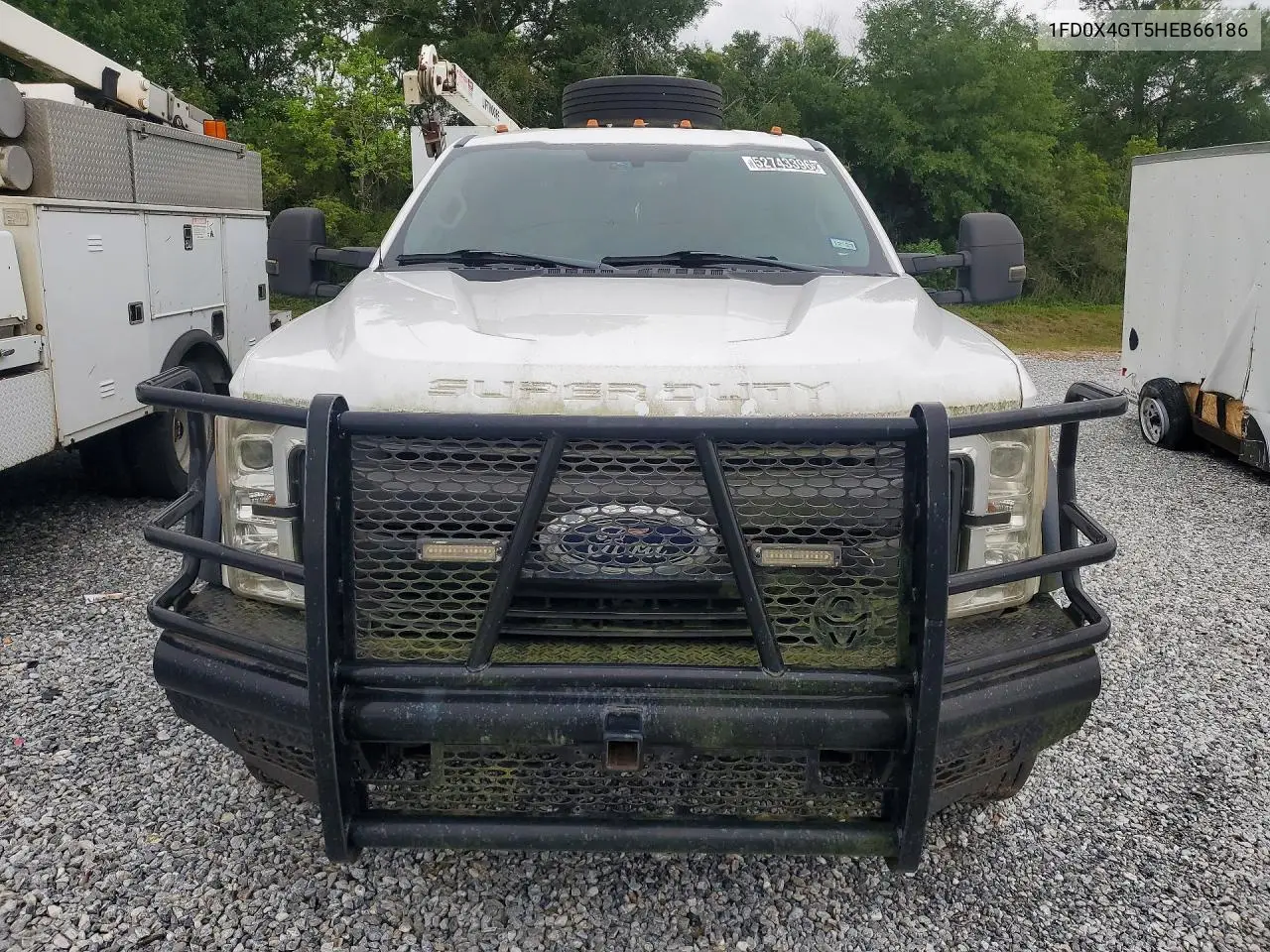 2017 Ford F450 Super Duty VIN: 1FD0X4GT5HEB66186 Lot: 52743396