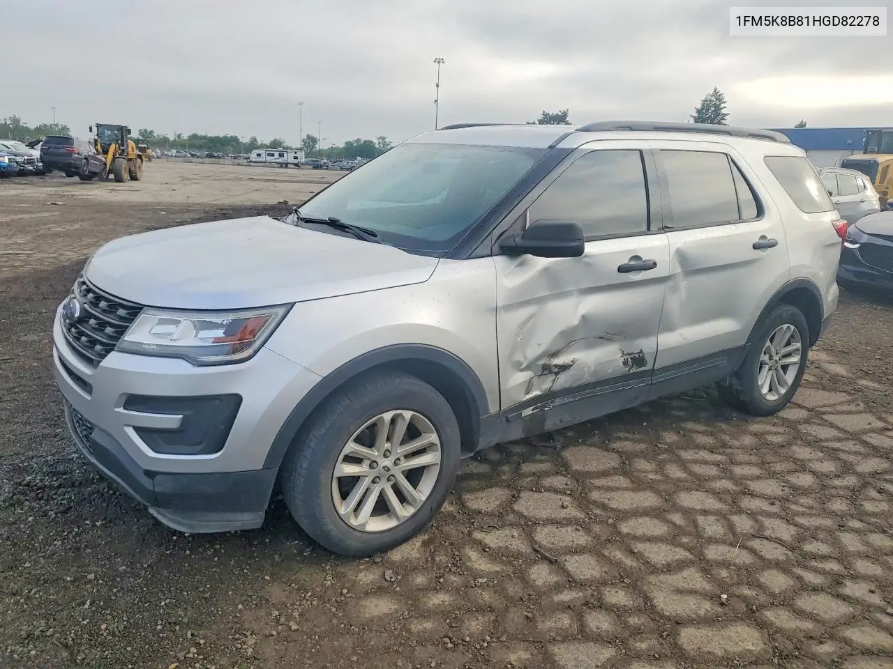 2017 Ford Explorer 4 VIN: 1FM5K8B81HGD82278 Lot: 54122006
