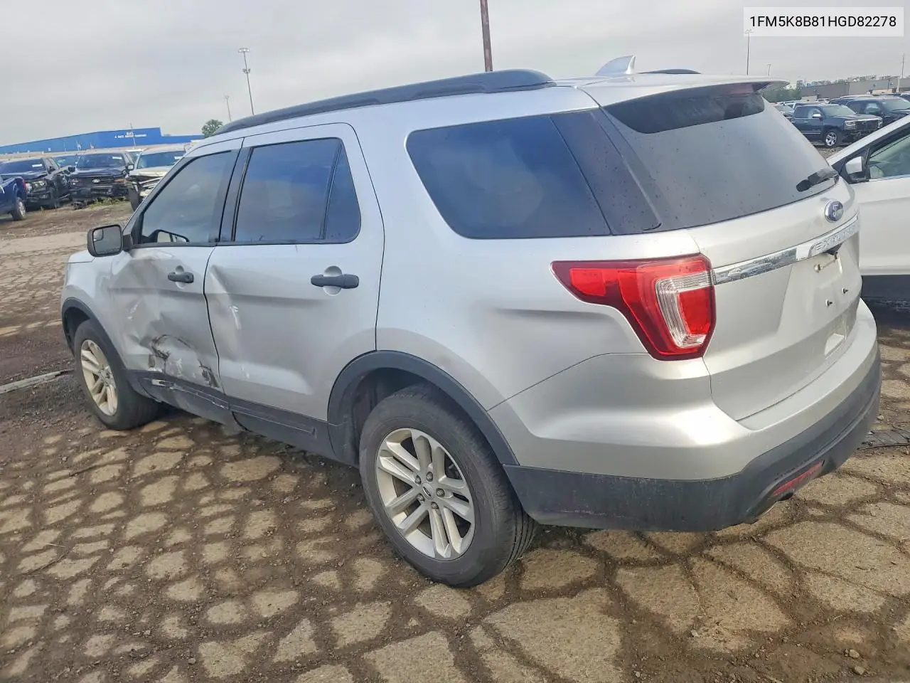 2017 Ford Explorer 4 VIN: 1FM5K8B81HGD82278 Lot: 54122006