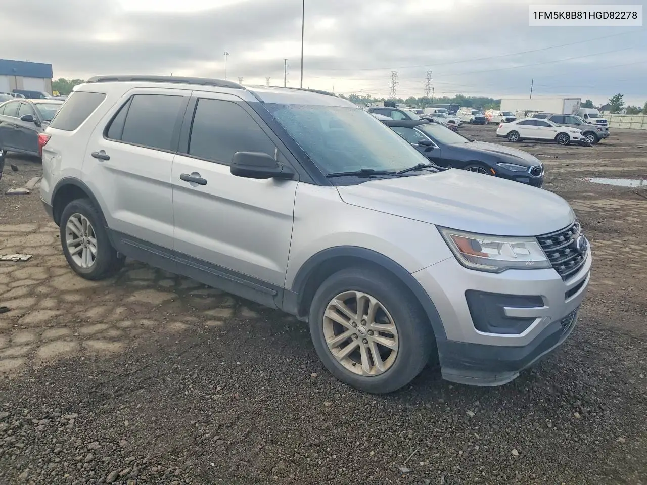 2017 Ford Explorer 4 VIN: 1FM5K8B81HGD82278 Lot: 54122006