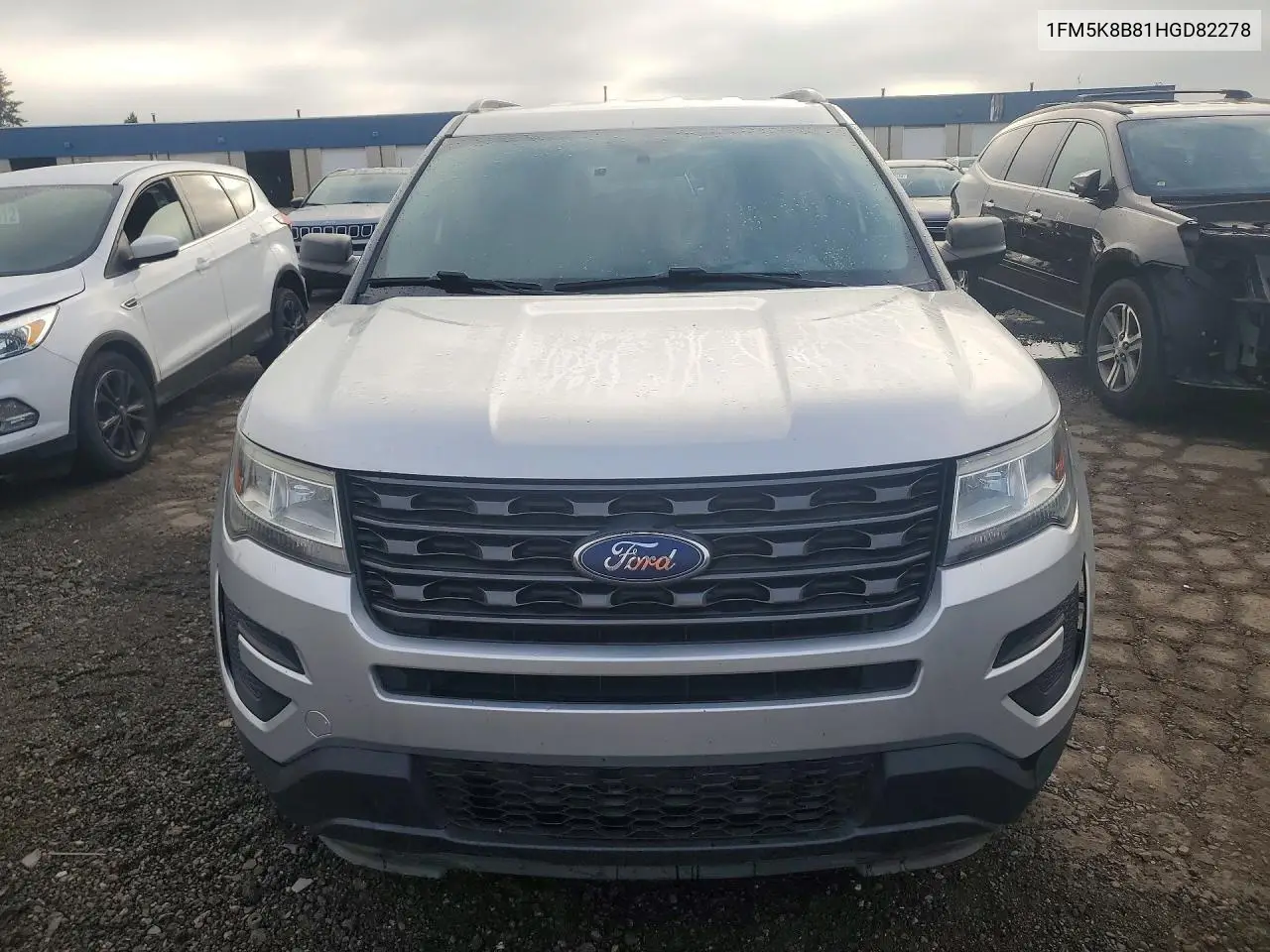 2017 Ford Explorer 4 VIN: 1FM5K8B81HGD82278 Lot: 54122006