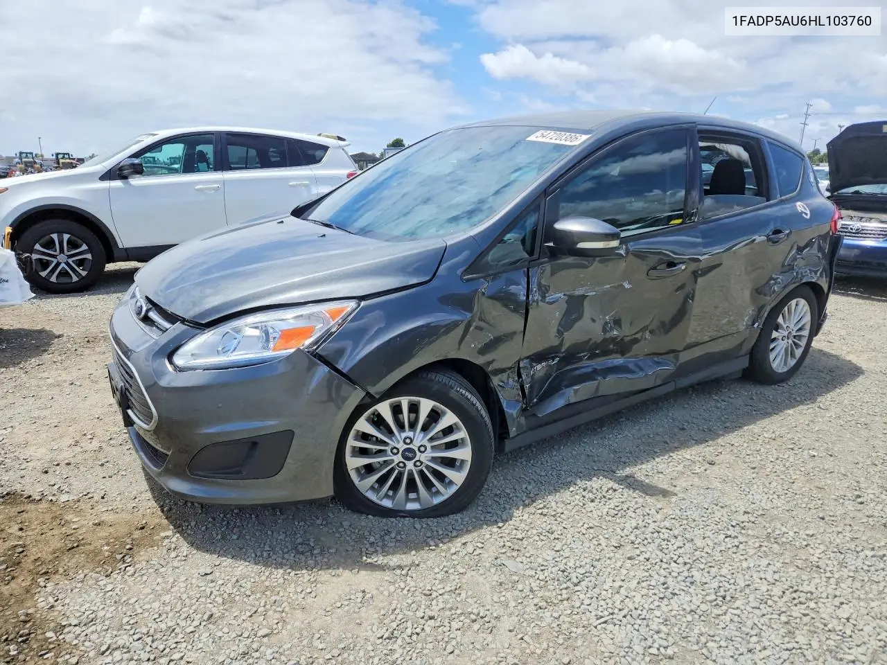 2017 Ford C-Max Se VIN: 1FADP5AU6HL103760 Lot: 54720386