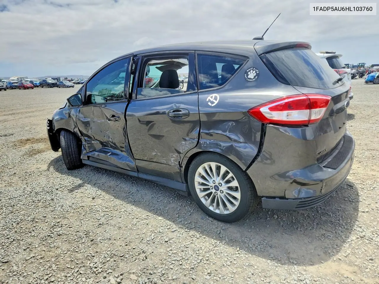 2017 Ford C-Max Se VIN: 1FADP5AU6HL103760 Lot: 54720386