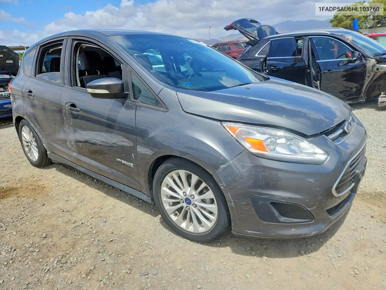 2017 Ford C-Max Se VIN: 1FADP5AU6HL103760 Lot: 54720386