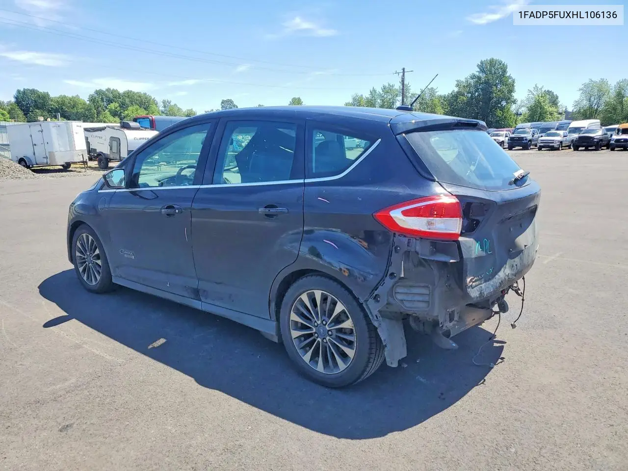 2017 Ford C-Max Titanium VIN: 1FADP5FUXHL106136 Lot: 55638696