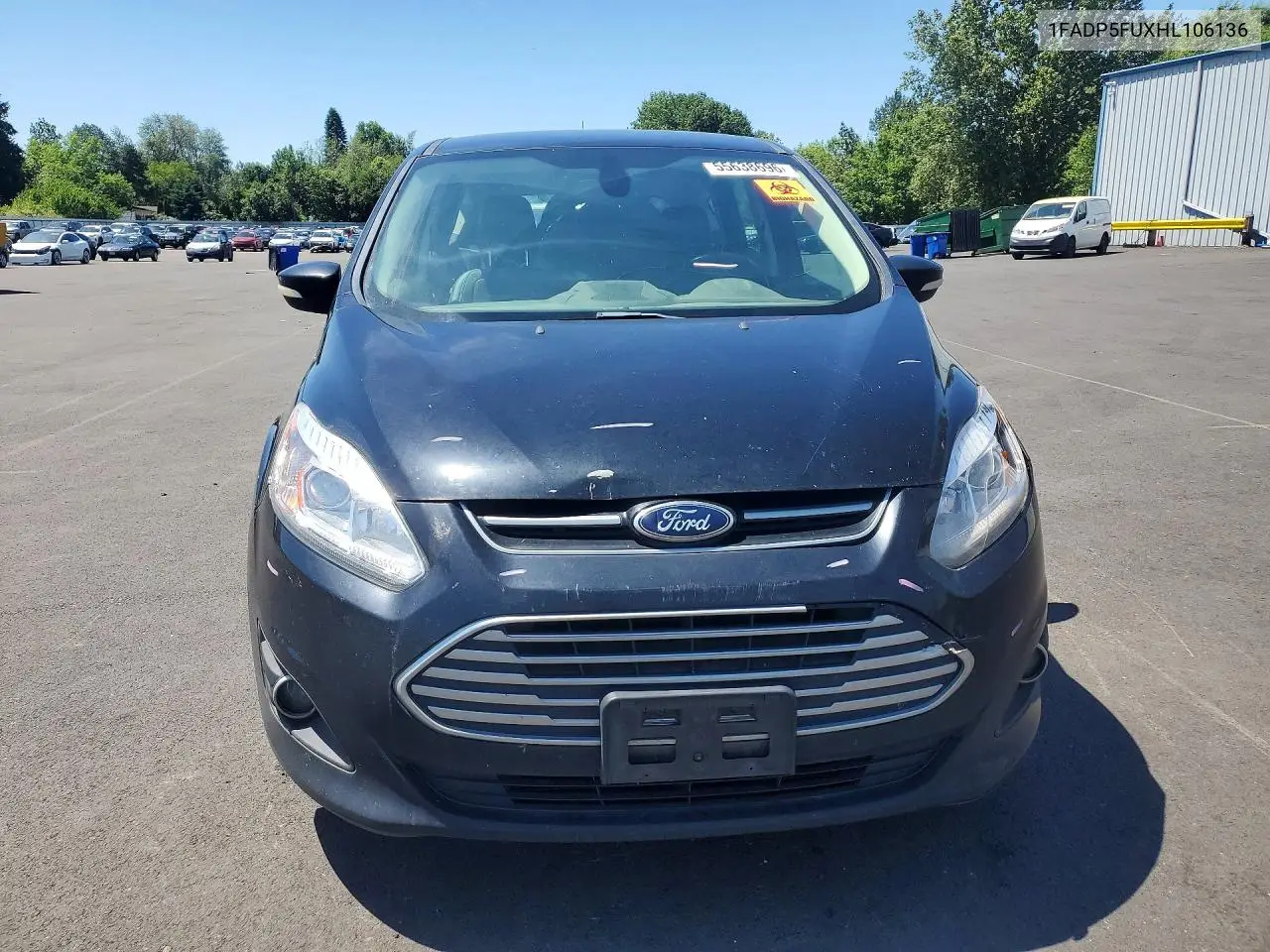 2017 Ford C-Max Titanium VIN: 1FADP5FUXHL106136 Lot: 55638696
