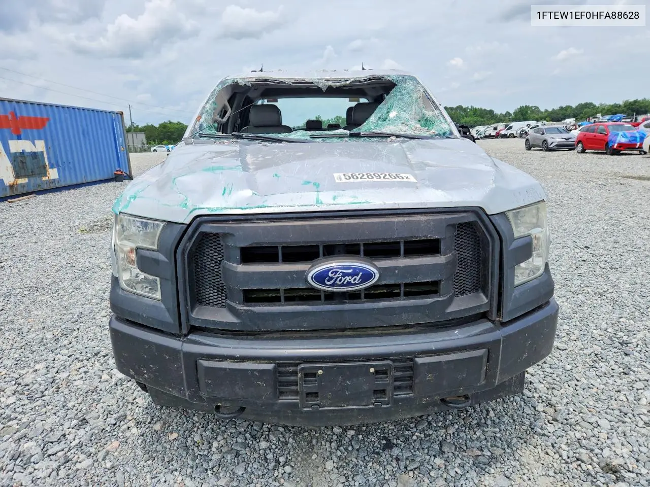 2017 Ford F150 Supercrew VIN: 1FTEW1EF0HFA88628 Lot: 56289266