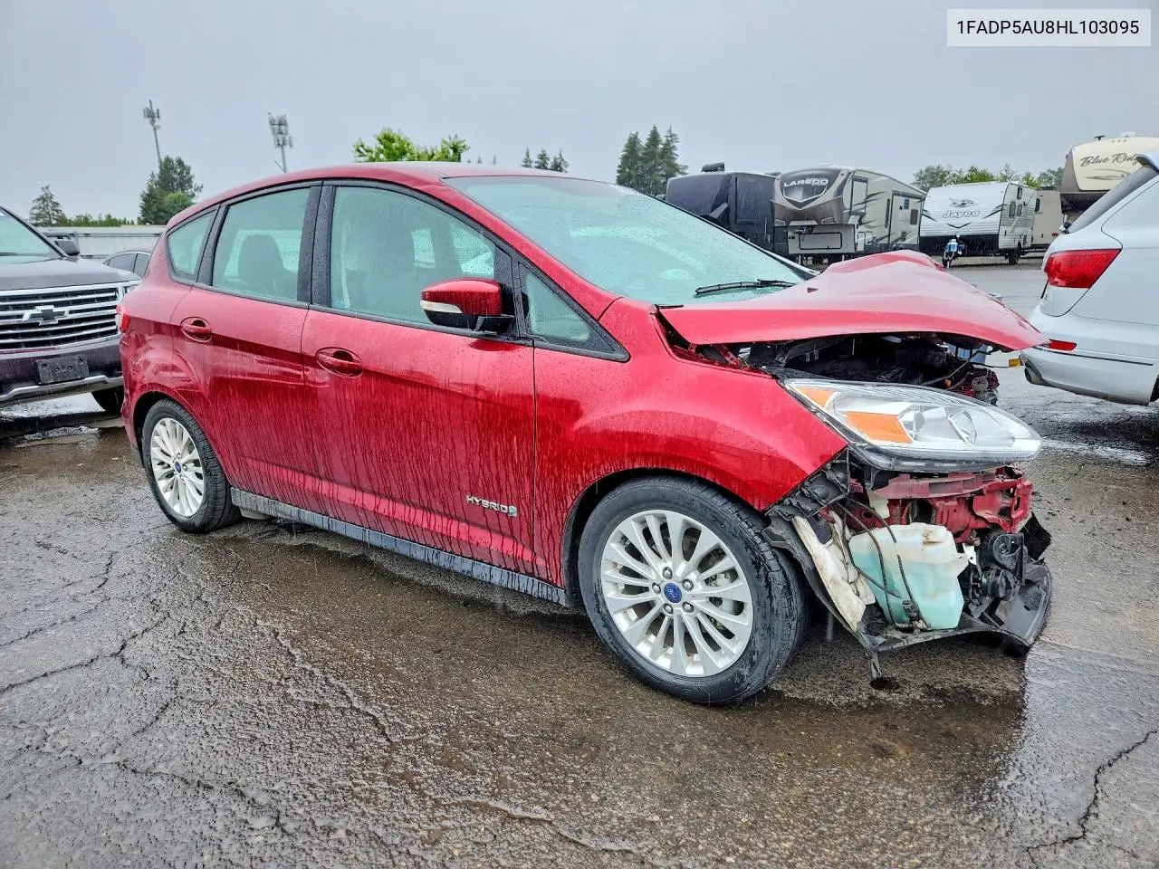 2017 Ford C-Max Se VIN: 1FADP5AU8HL103095 Lot: 56433526