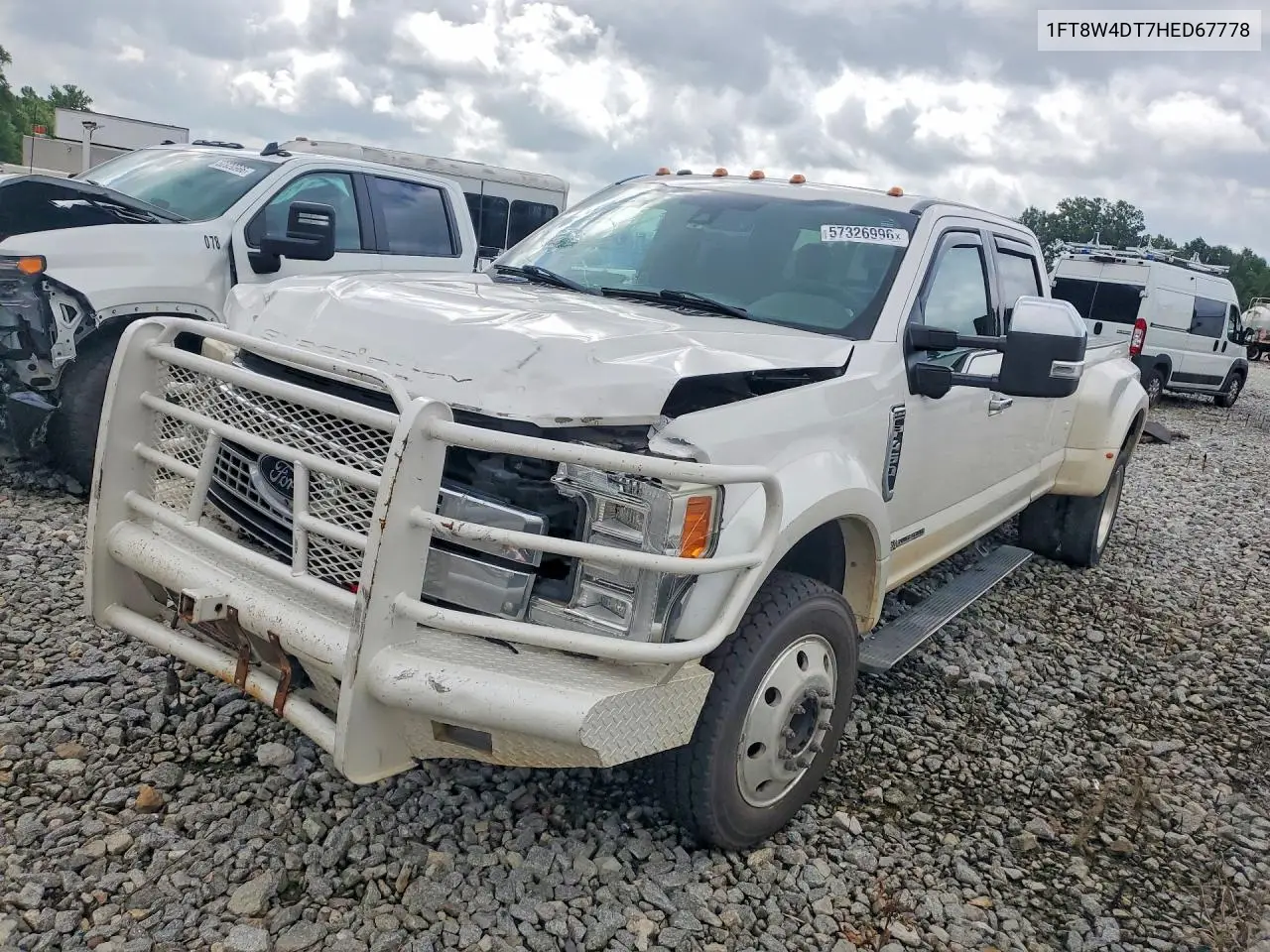 2017 Ford F450 Super Duty VIN: 1FT8W4DT7HED67778 Lot: 57326996