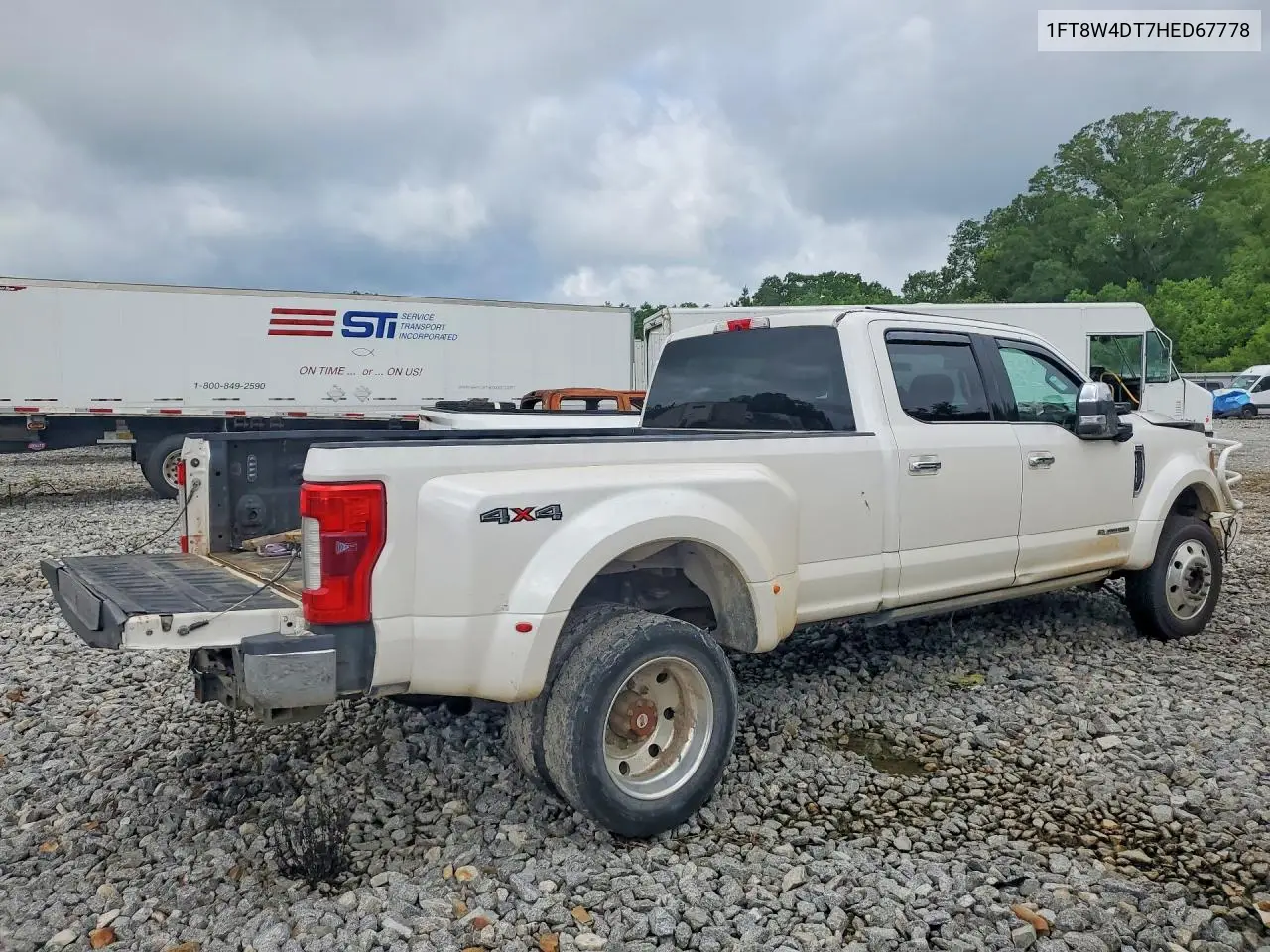 2017 Ford F450 Super Duty VIN: 1FT8W4DT7HED67778 Lot: 57326996