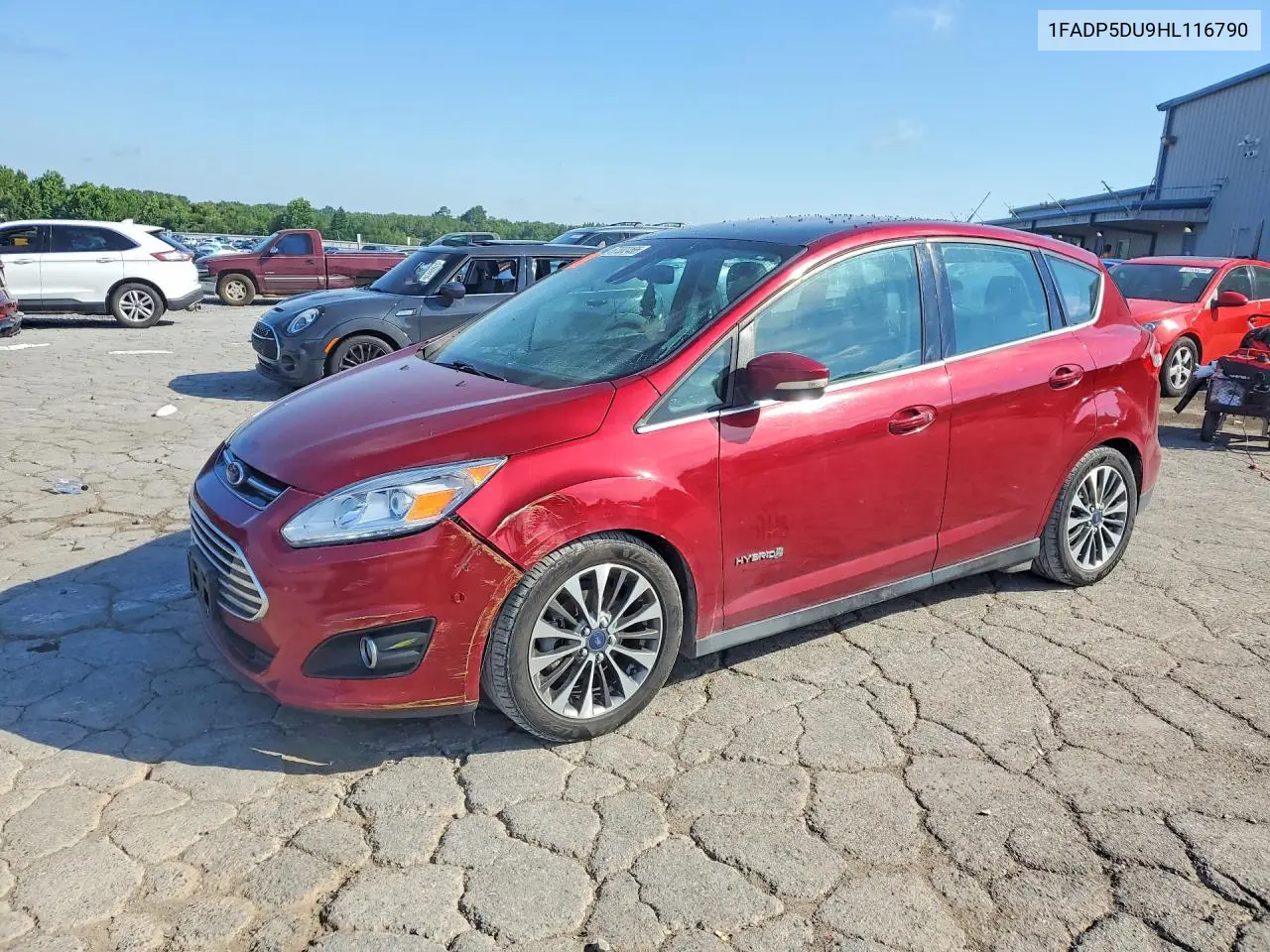 2017 Ford C-Max Titanium VIN: 1FADP5DU9HL116790 Lot: 57582466