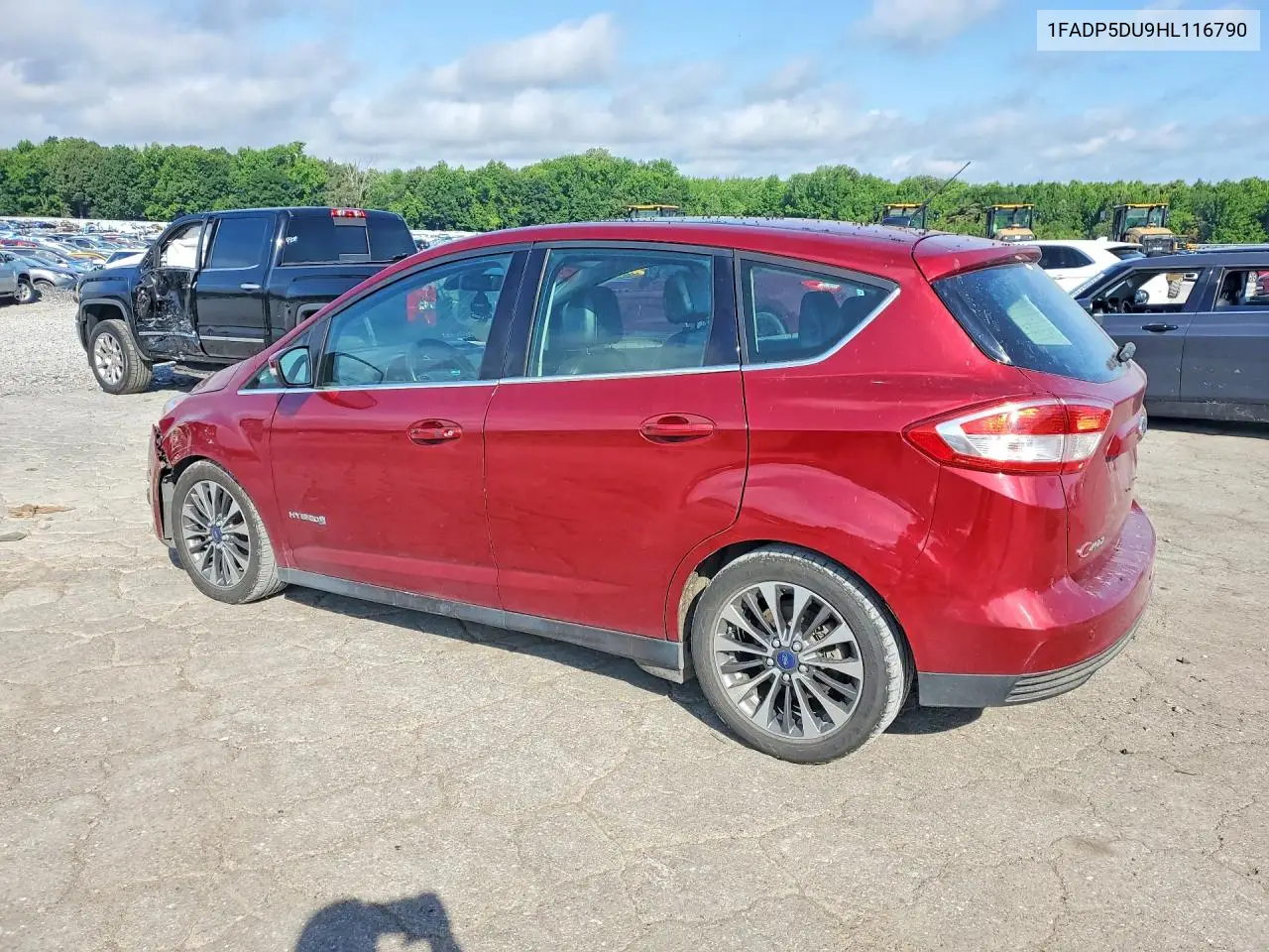 2017 Ford C-Max Titanium VIN: 1FADP5DU9HL116790 Lot: 57582466