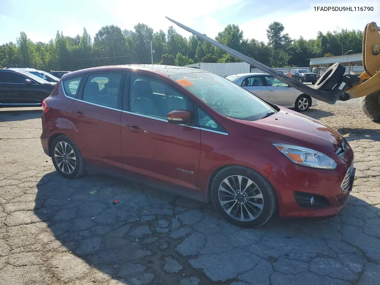 2017 Ford C-Max Titanium VIN: 1FADP5DU9HL116790 Lot: 57582466