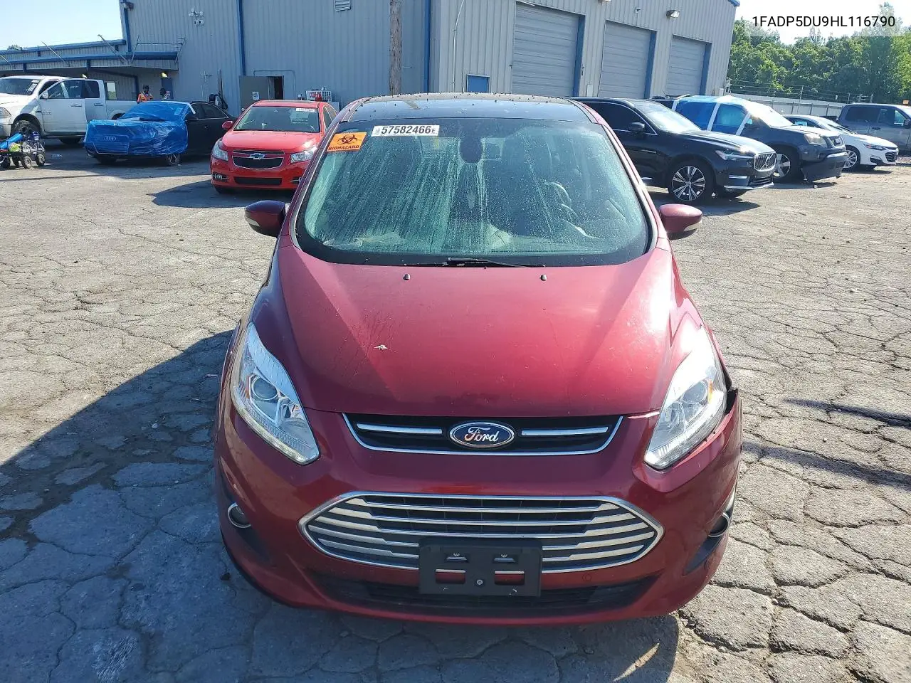 2017 Ford C-Max Titanium VIN: 1FADP5DU9HL116790 Lot: 57582466