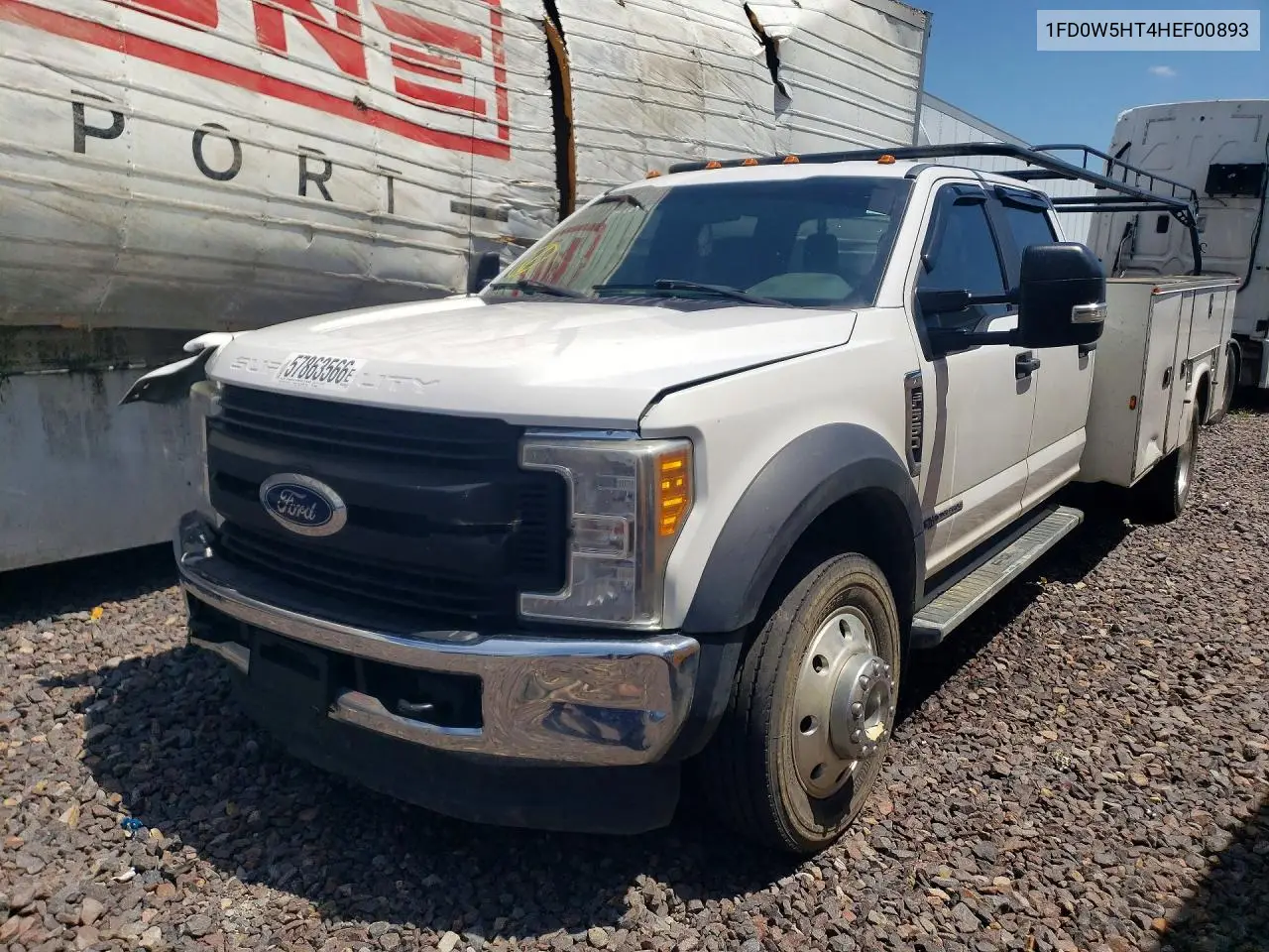 2017 Ford F550 Super Duty VIN: 1FD0W5HT4HEF00893 Lot: 57863566