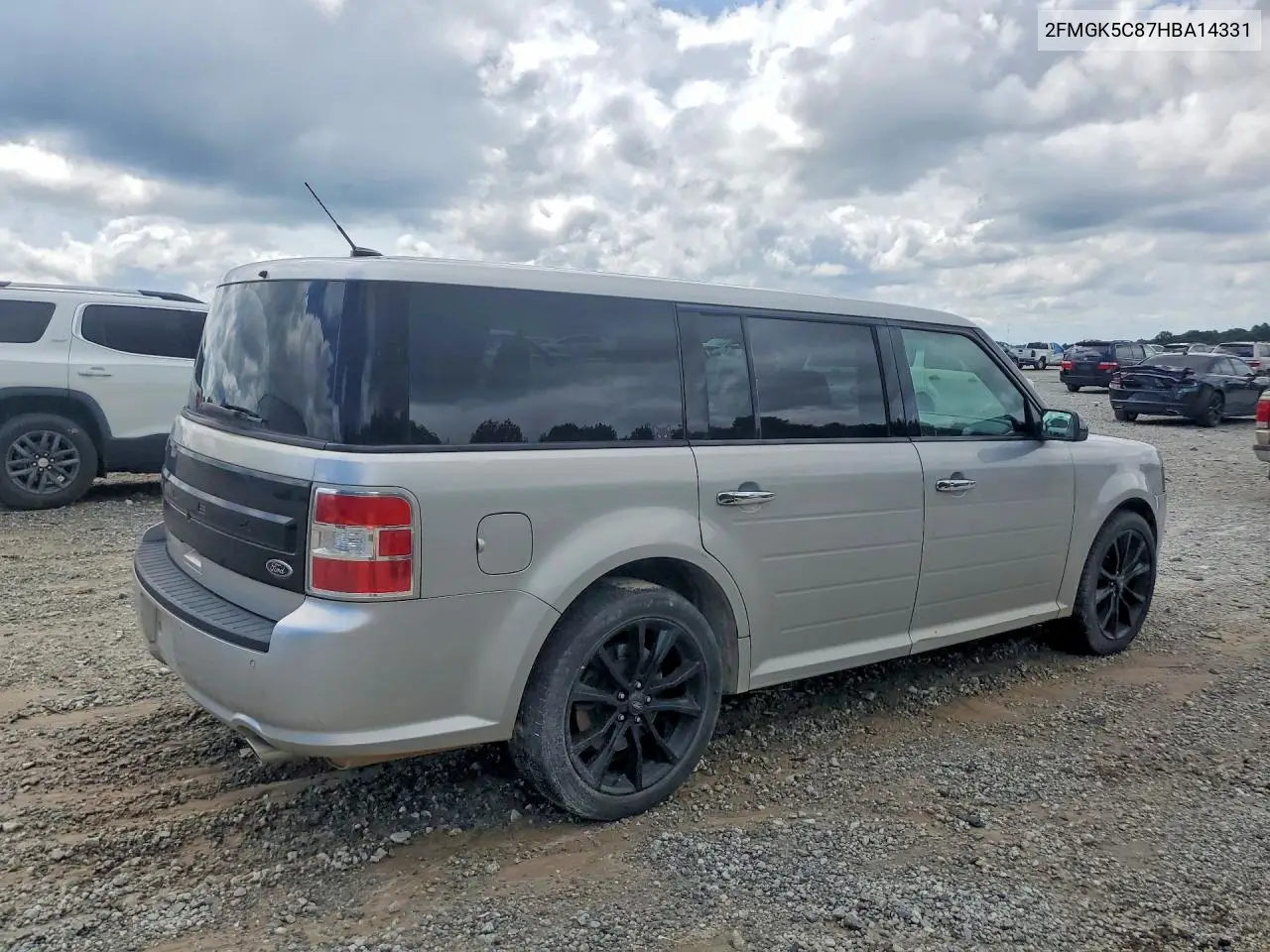 2017 Ford Flex Sel VIN: 2FMGK5C87HBA14331 Lot: 57874746
