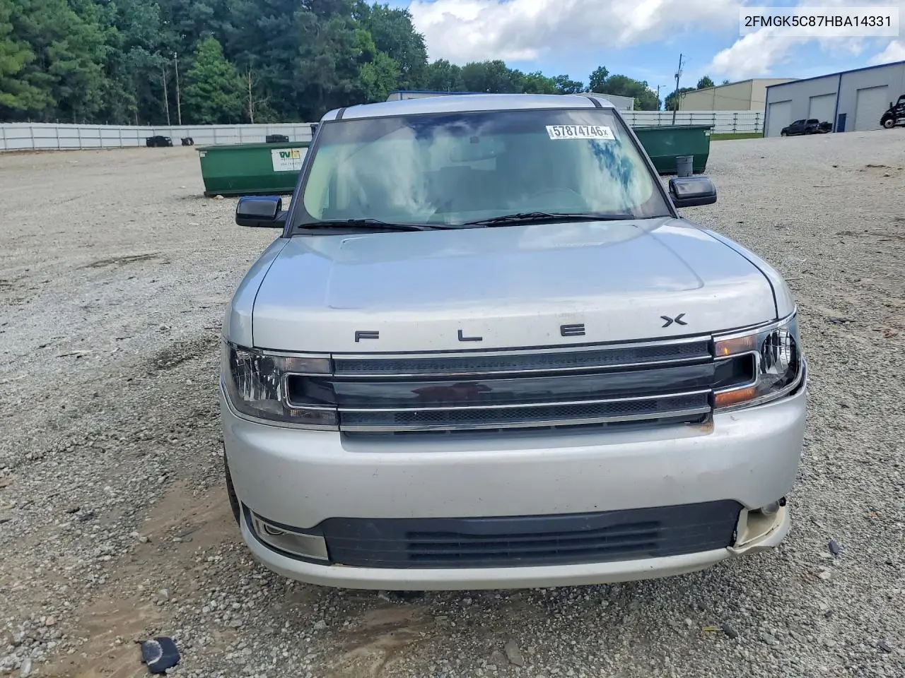 2017 Ford Flex Sel VIN: 2FMGK5C87HBA14331 Lot: 57874746