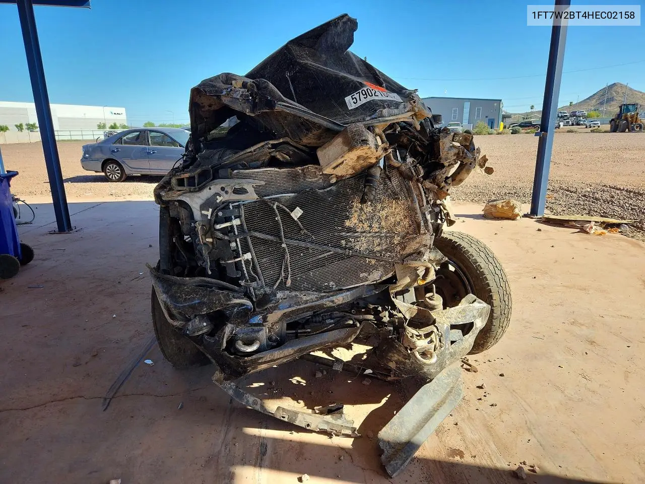 2017 Ford F250 Super Duty VIN: 1FT7W2BT4HEC02158 Lot: 57902166