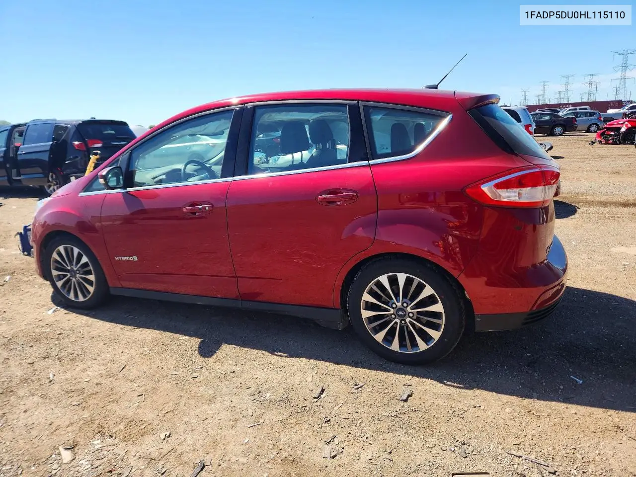 2017 Ford C-Max Titanium VIN: 1FADP5DU0HL115110 Lot: 58311736