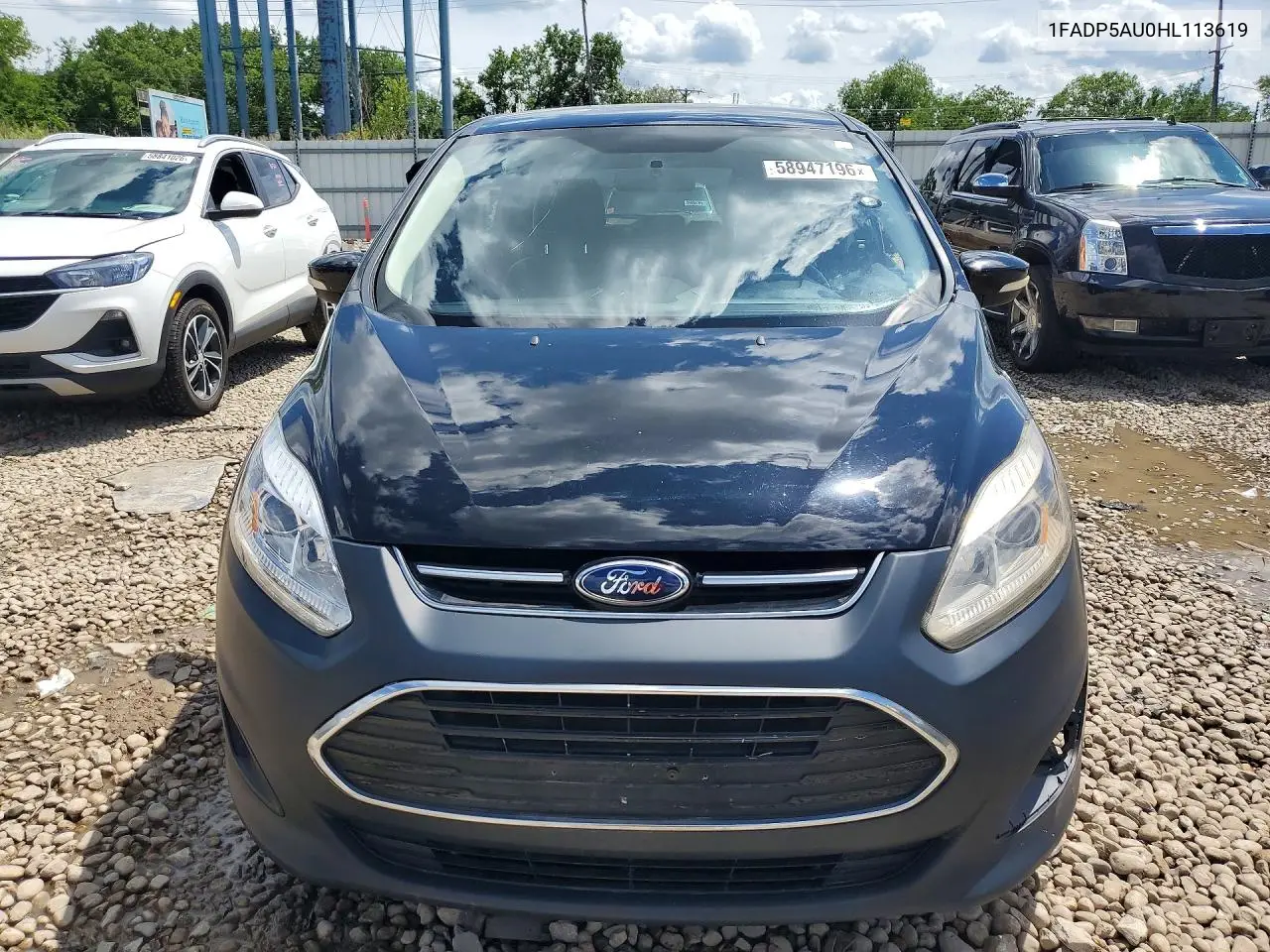 2017 Ford C-Max Se VIN: 1FADP5AU0HL113619 Lot: 58947196