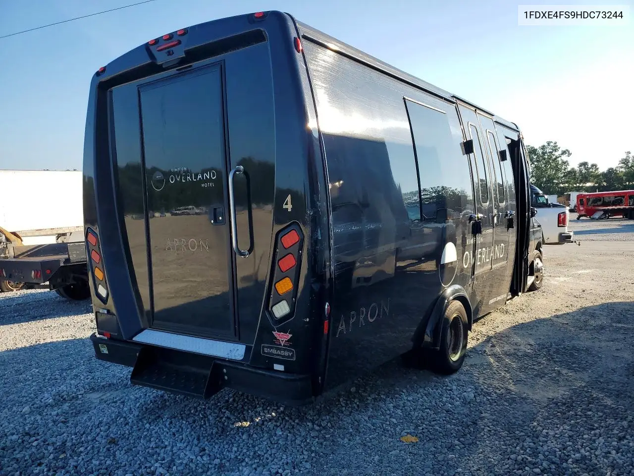 2017 Ford E450 Shuttle Bus VIN: 1FDXE4FS9HDC73244 Lot: 58993066