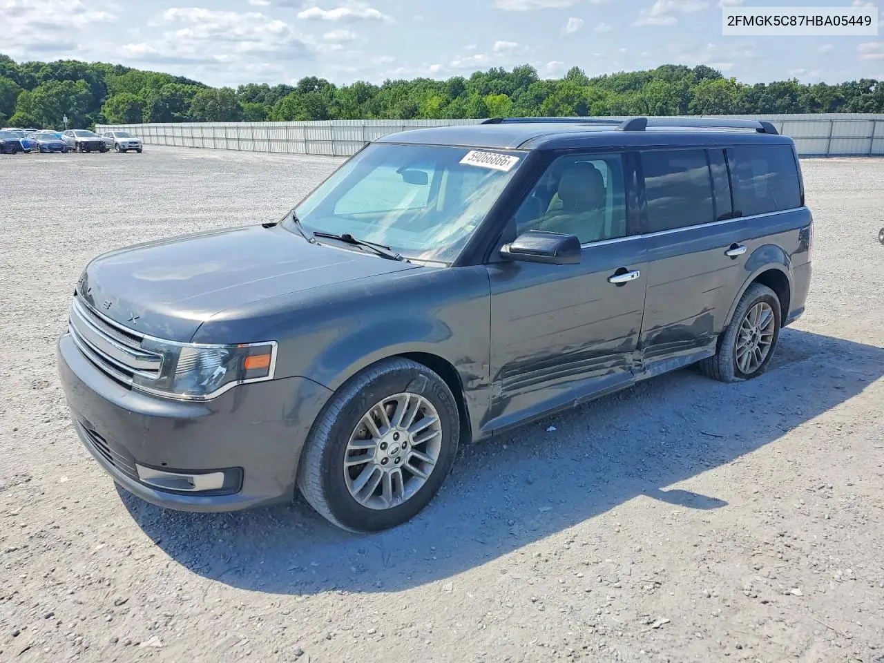 2017 Ford Flex Sel VIN: 2FMGK5C87HBA05449 Lot: 59066866