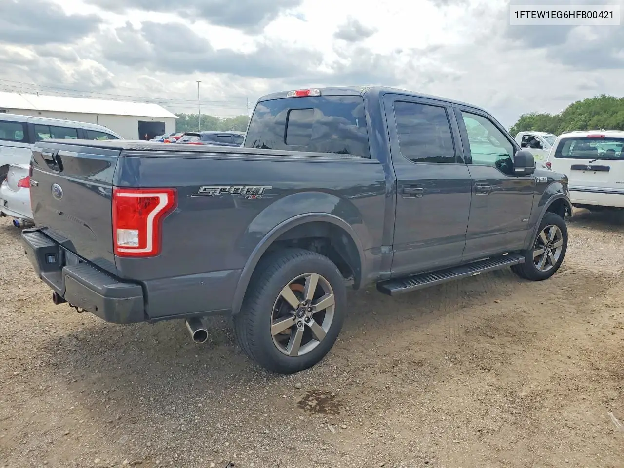2017 Ford F150 Supercrew VIN: 1FTEW1EG6HFB00421 Lot: 60554816