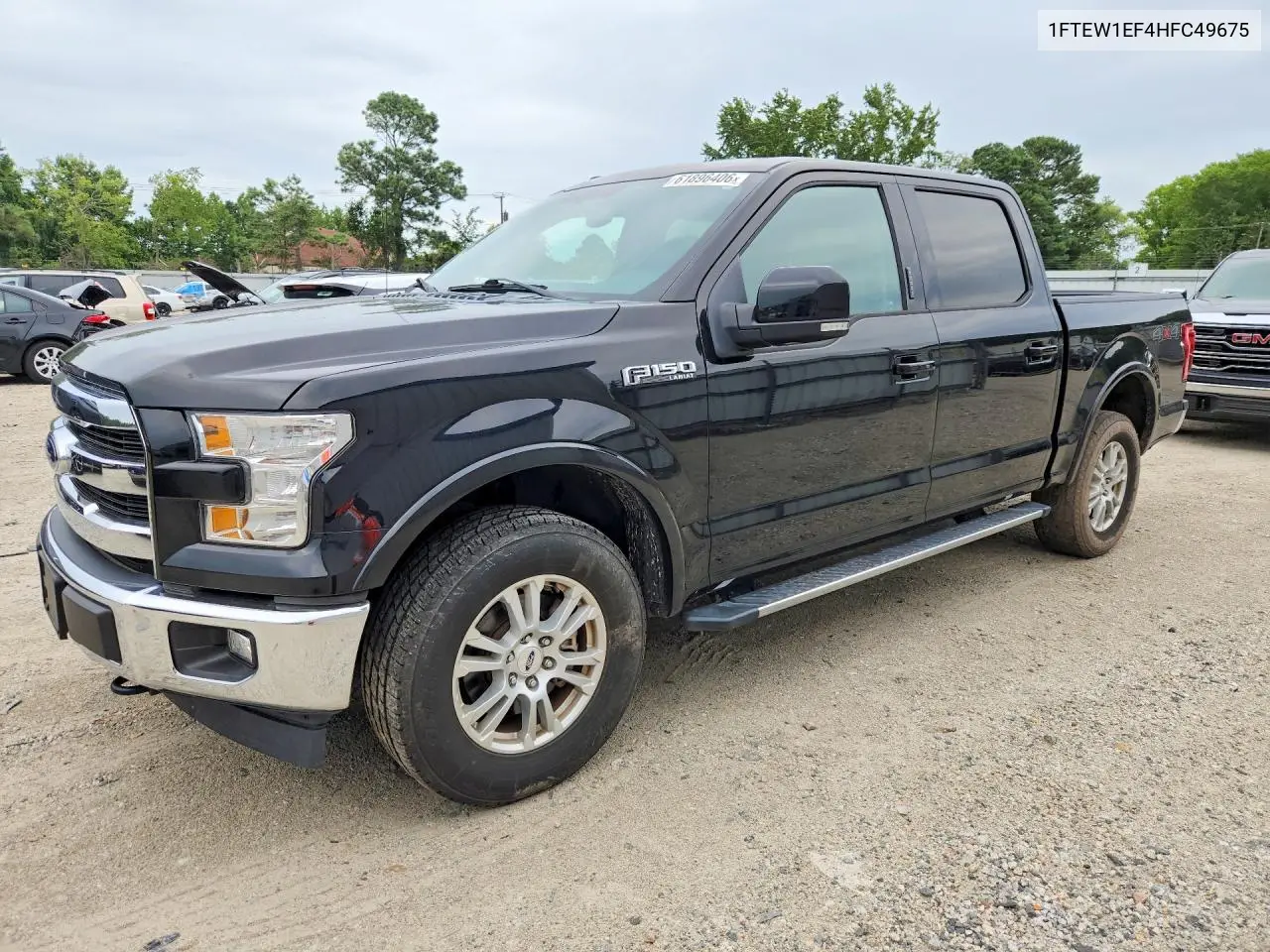 2017 Ford F150 Supercrew VIN: 1FTEW1EF4HFC49675 Lot: 61896406
