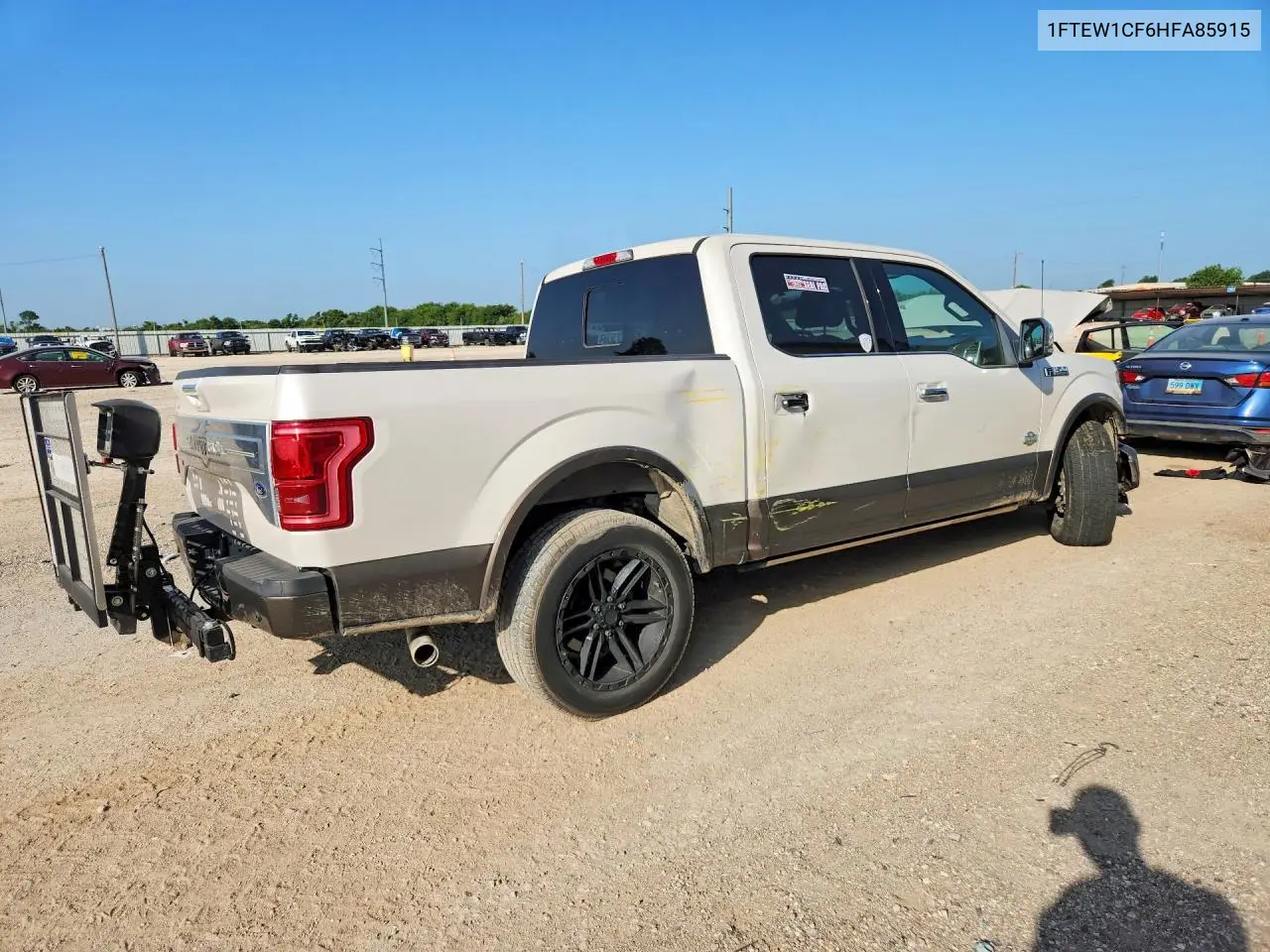 2017 Ford F150 Supercrew VIN: 1FTEW1CF6HFA85915 Lot: 62131266