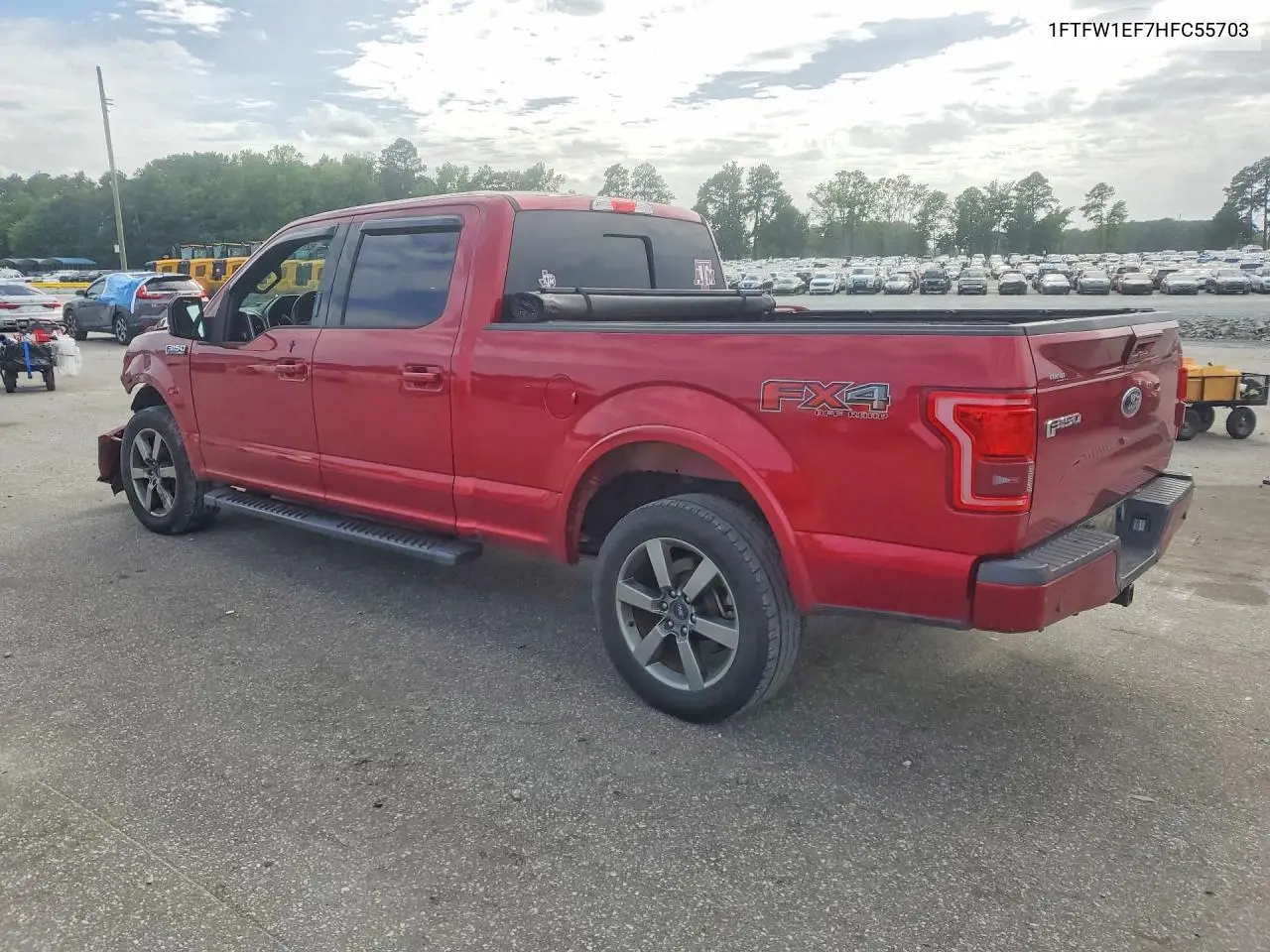 2017 Ford F150 Supercrew VIN: 1FTFW1EF7HFC55703 Lot: 62334646