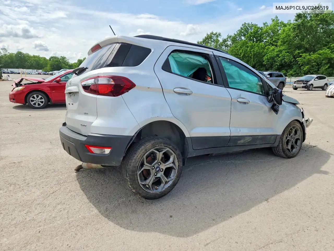 2018 Ford Ecosport Ses VIN: MAJ6P1CL9JC246519 Lot: 54472606
