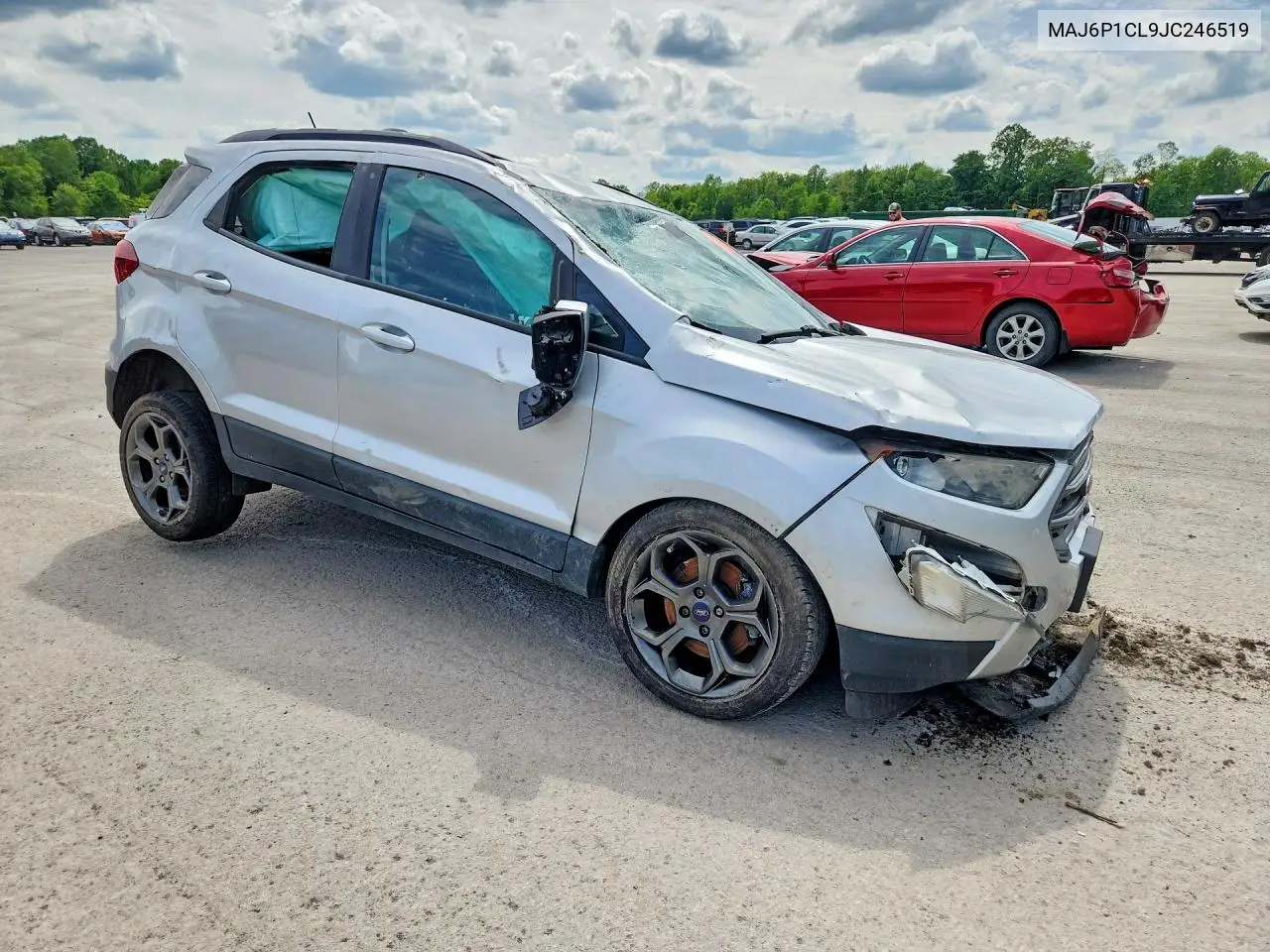 2018 Ford Ecosport Ses VIN: MAJ6P1CL9JC246519 Lot: 54472606