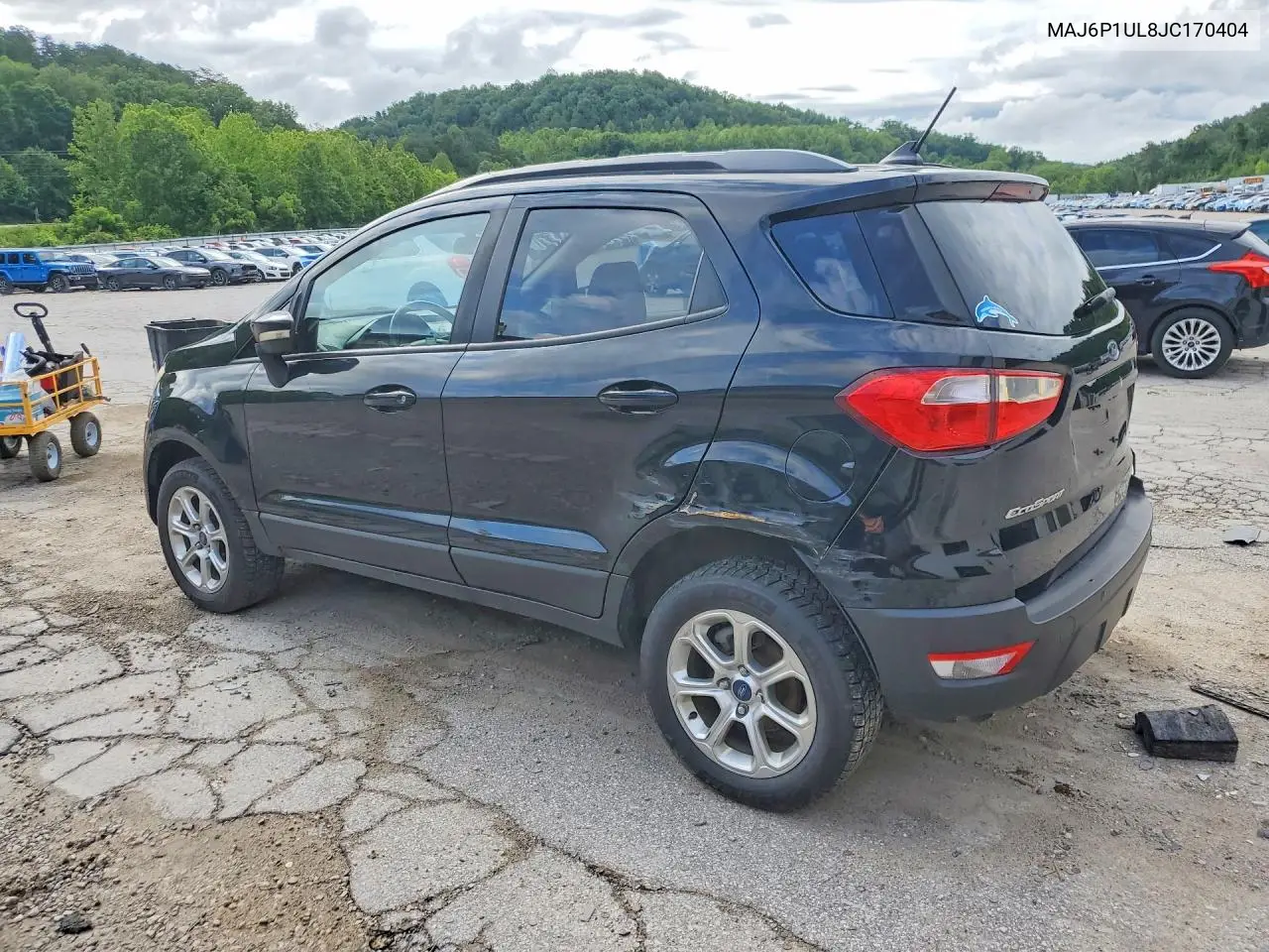2018 Ford Ecosport Se VIN: MAJ6P1UL8JC170404 Lot: 56786166