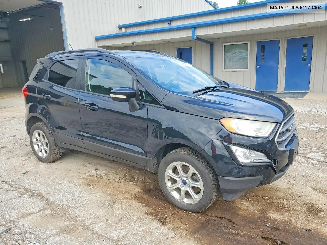 2018 Ford Ecosport Se VIN: MAJ6P1UL8JC170404 Lot: 56786166