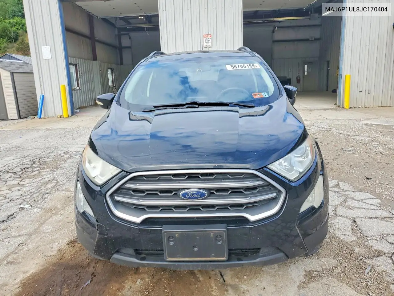 2018 Ford Ecosport Se VIN: MAJ6P1UL8JC170404 Lot: 56786166