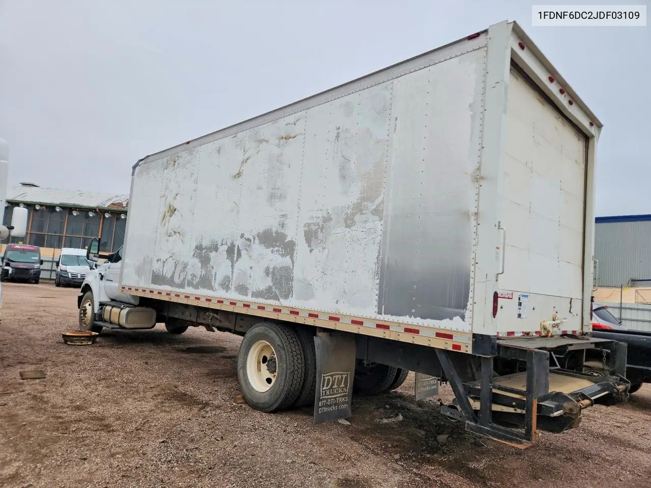2018 Ford F650 Super - Box Truck VIN: 1FDNF6DC2JDF03109 Lot: 56894256