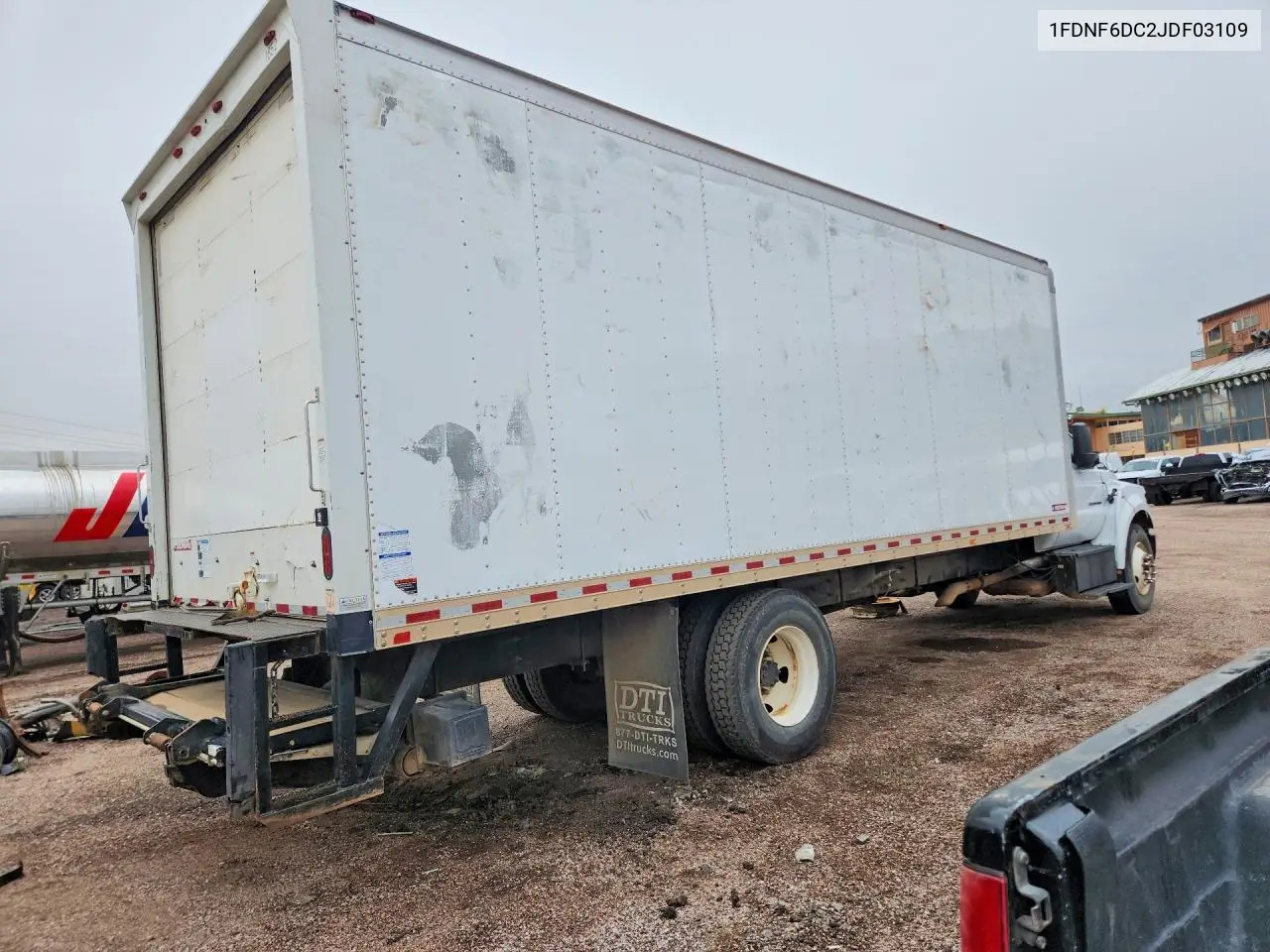 2018 Ford F650 Super - Box Truck VIN: 1FDNF6DC2JDF03109 Lot: 56894256