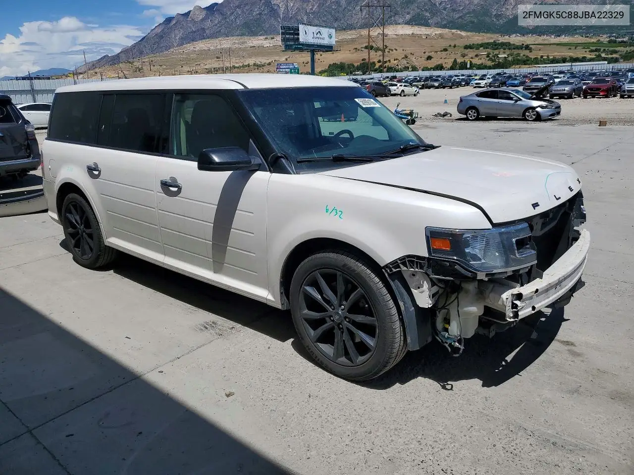 2018 Ford Flex Sel VIN: 2FMGK5C88JBA22329 Lot: 56999106